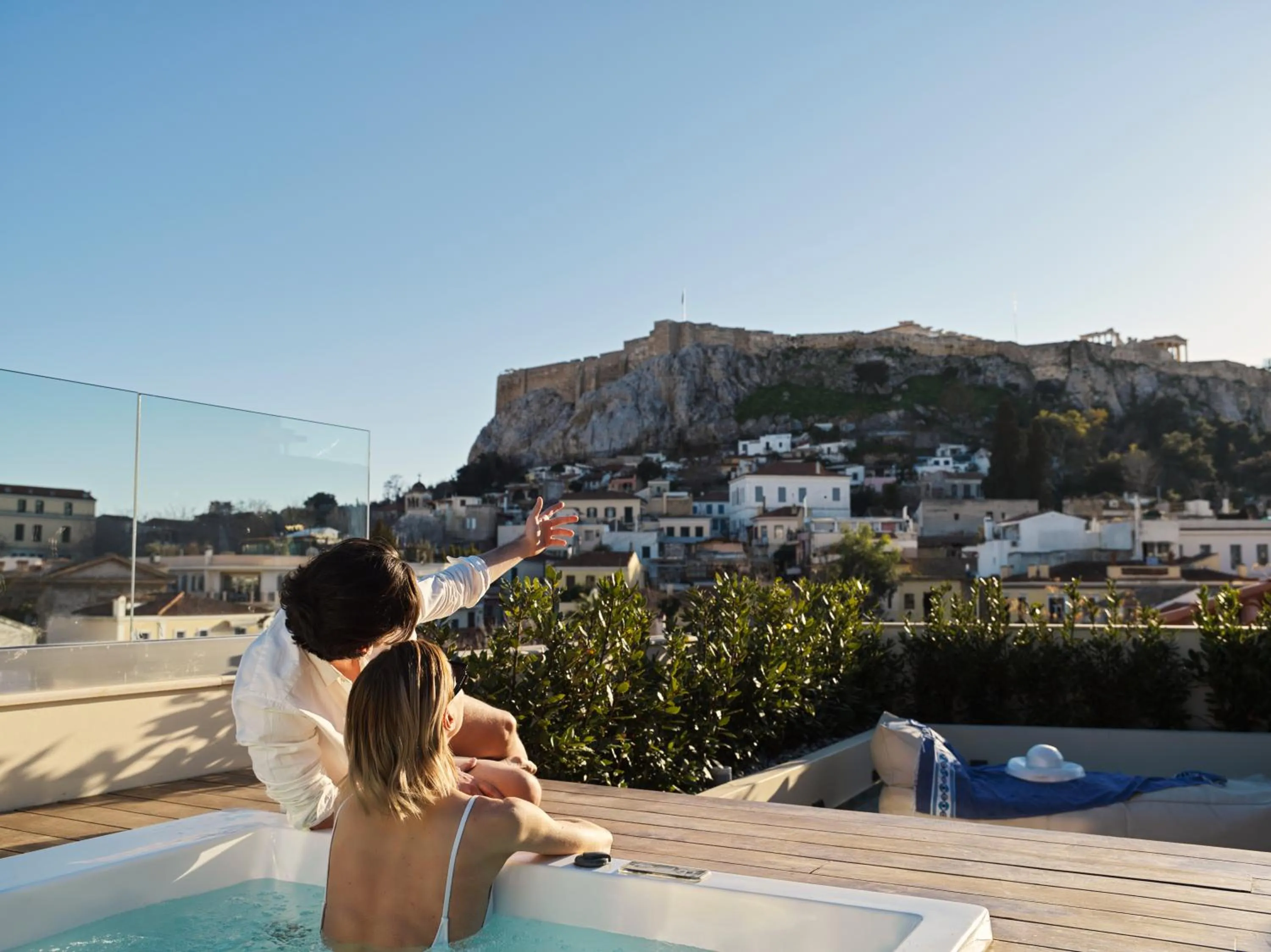 Hot Tub in A77 Suites, Small Luxury Hotels of the World