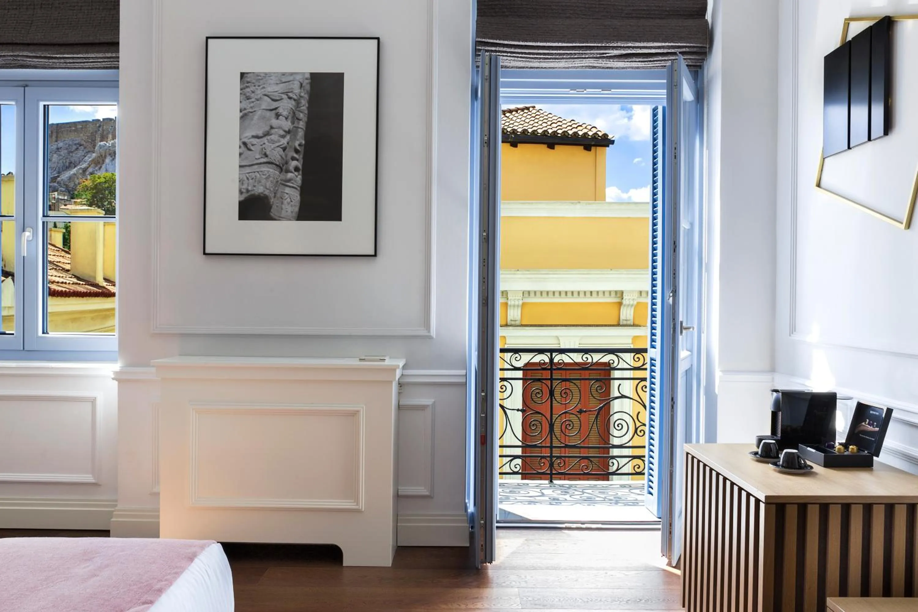 City view, Bed in A77 Suites, Small Luxury Hotels of the World