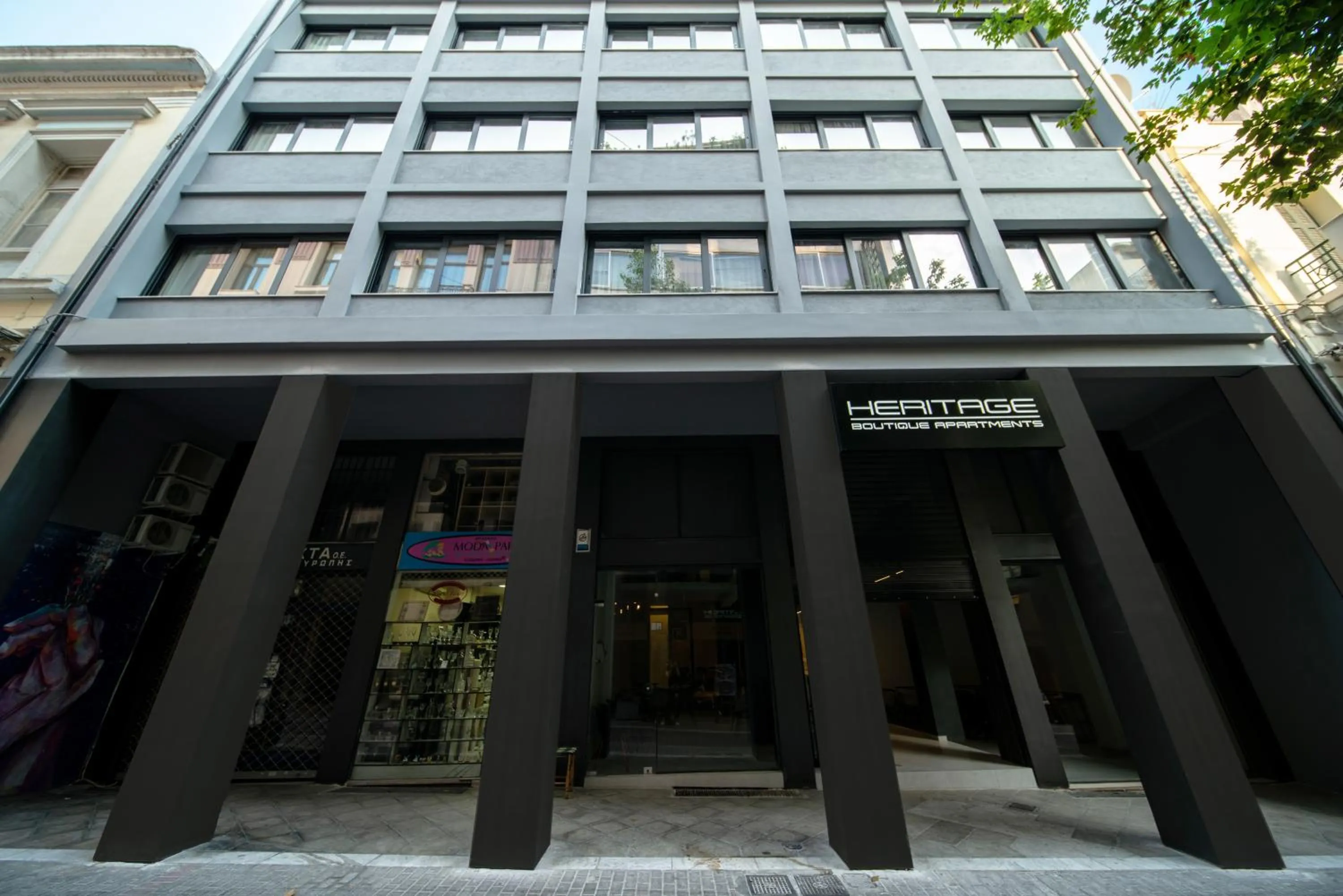 Property building in Heritage Boutique Apartments