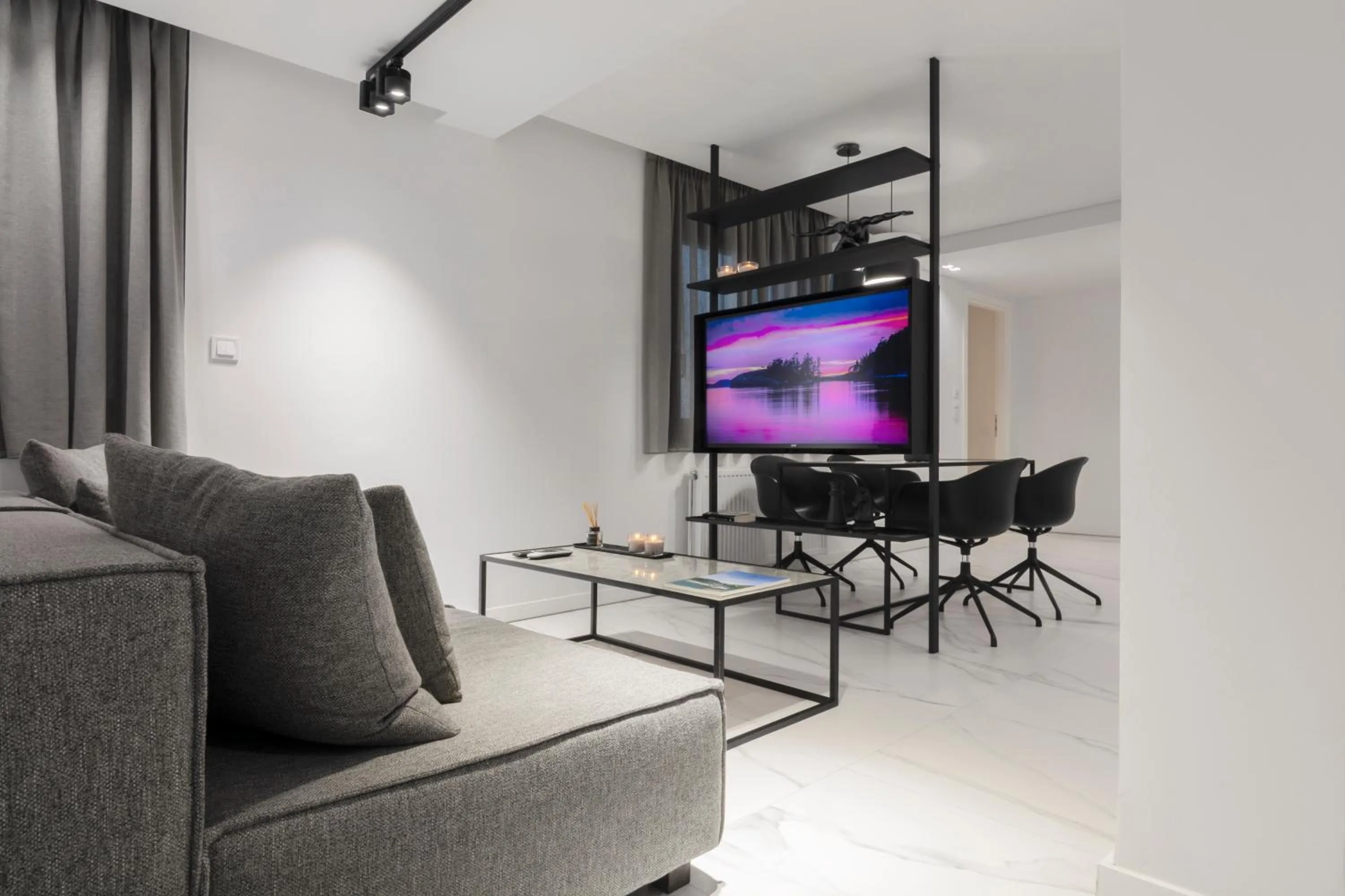 TV and multimedia in Heritage Boutique Apartments
