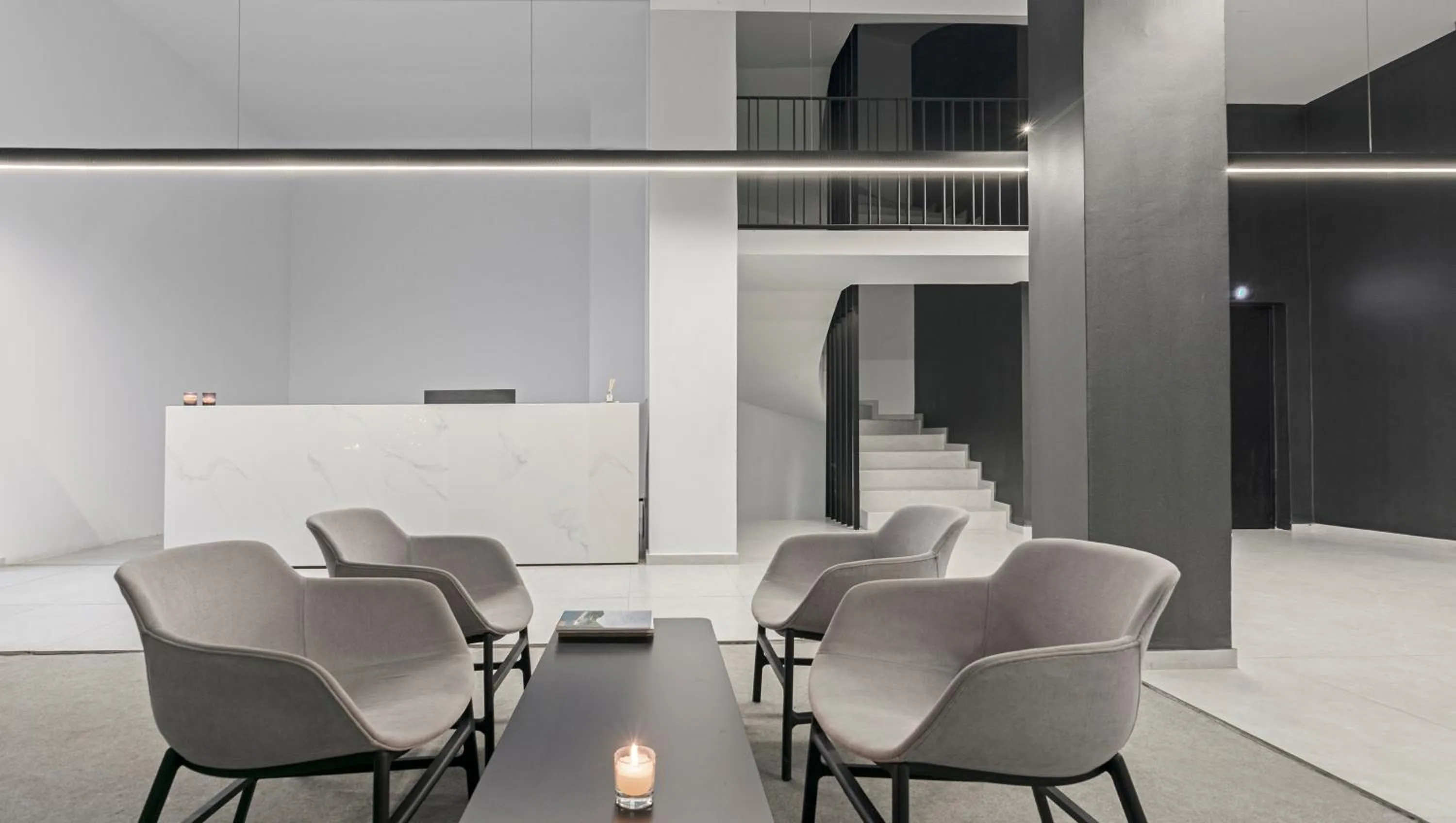 Lobby or reception in Heritage Boutique Apartments