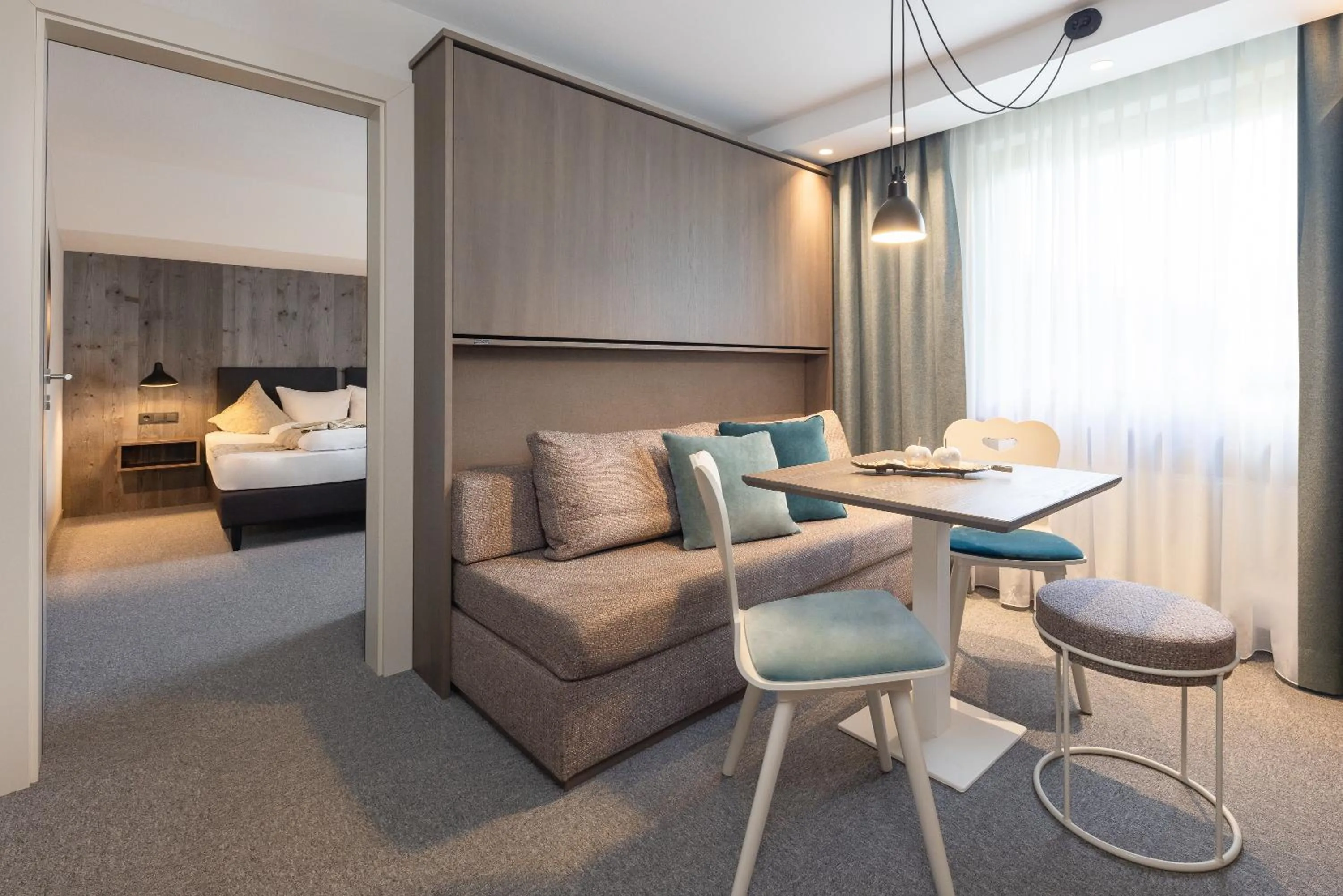 Living room, Bed in Haus Verwall