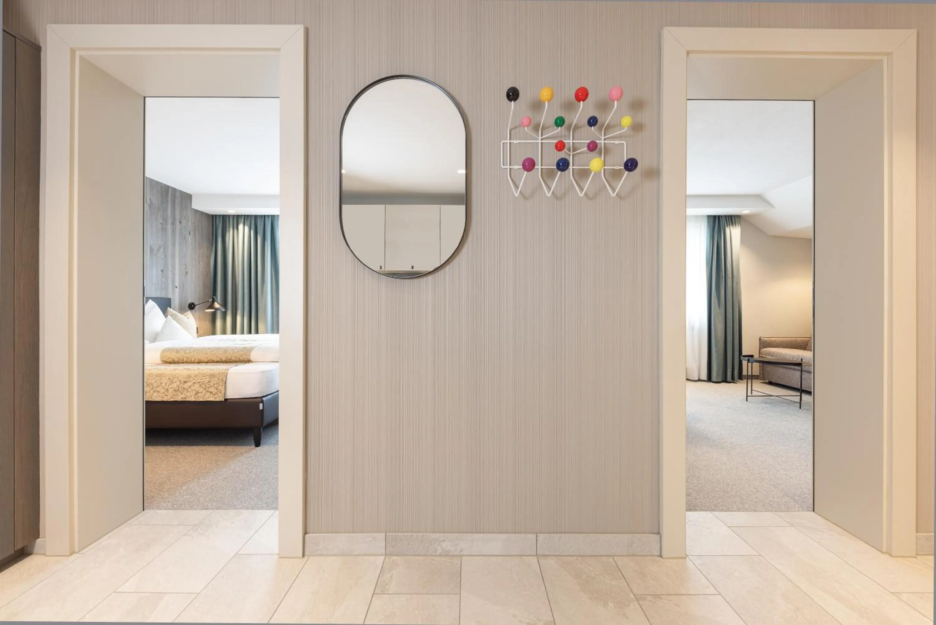 Living room, Bed in Haus Verwall