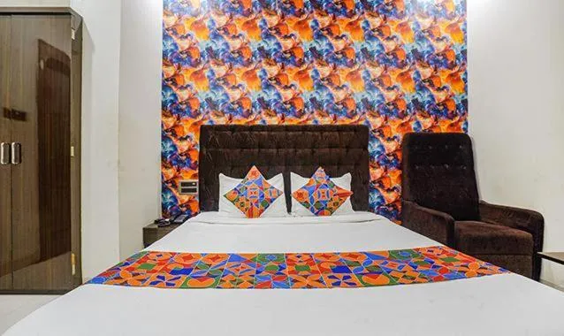 Photo of the whole room, Bed in The JK Hotel Nr Railway Station