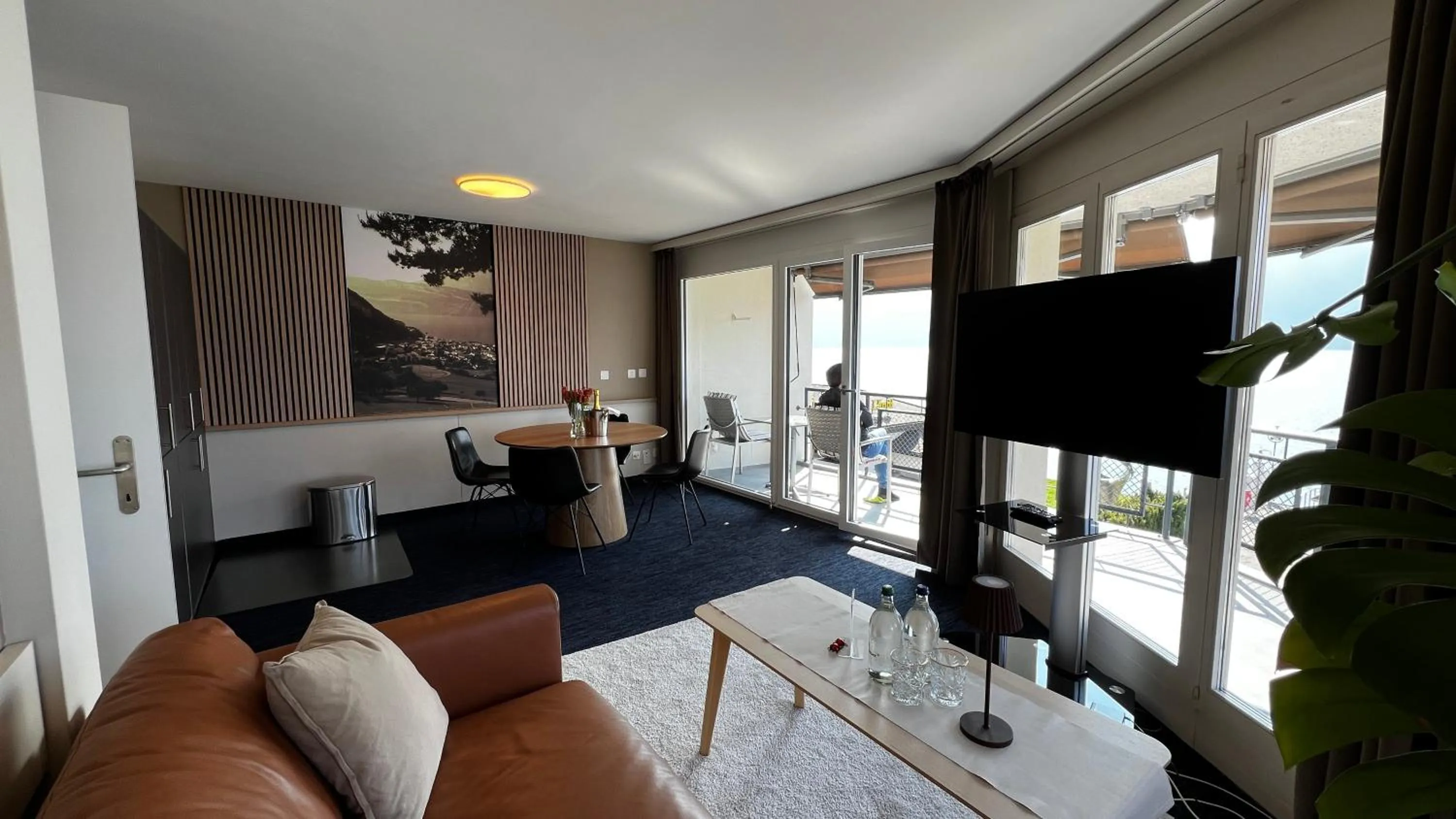 TV and multimedia in Seehotel Riviera at Lake Lucerne