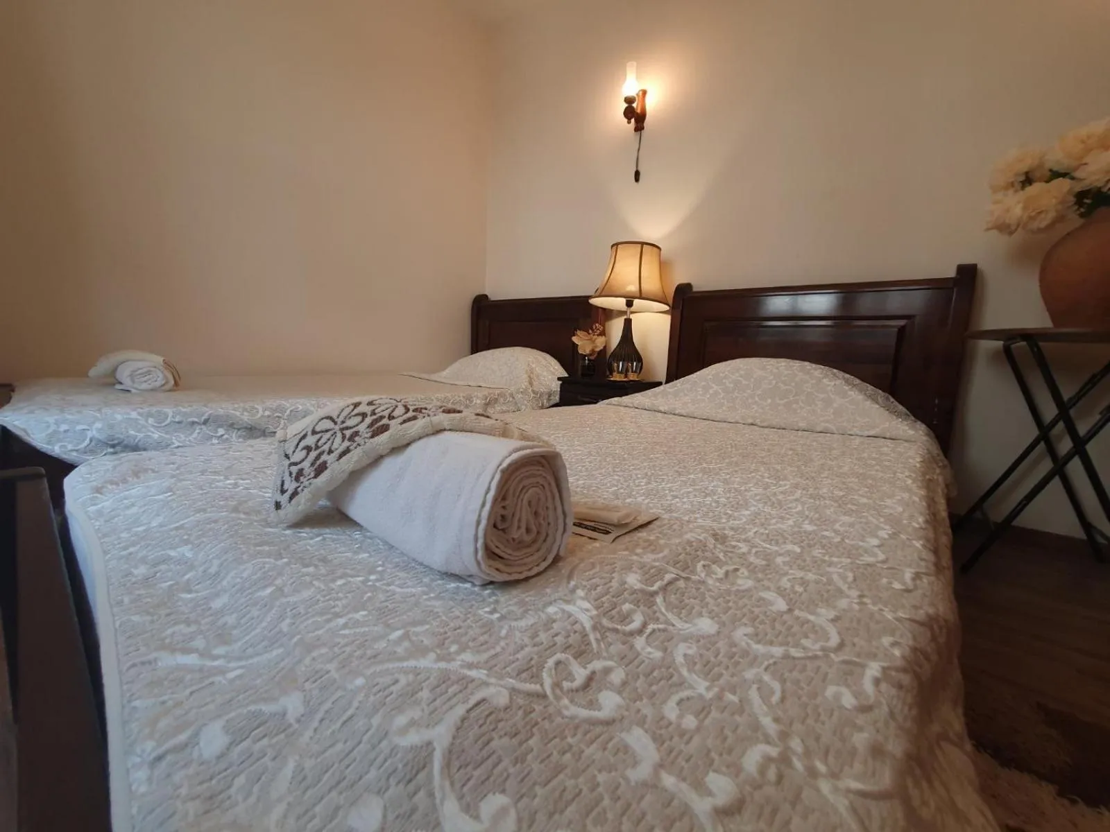 Bed in Hotel Slavova Krepost