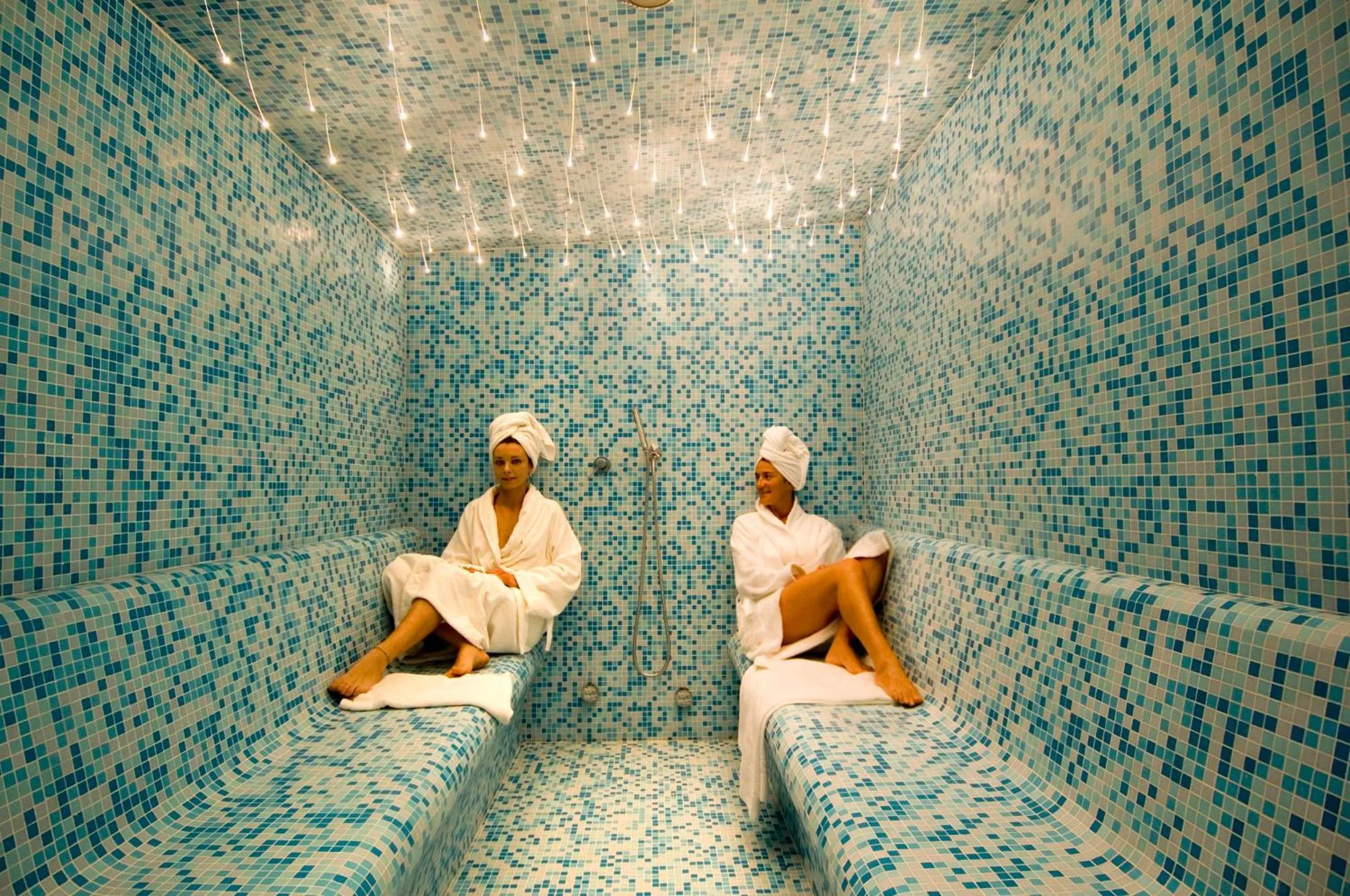 Steam room in Relais La Colombara Spa & Wellness