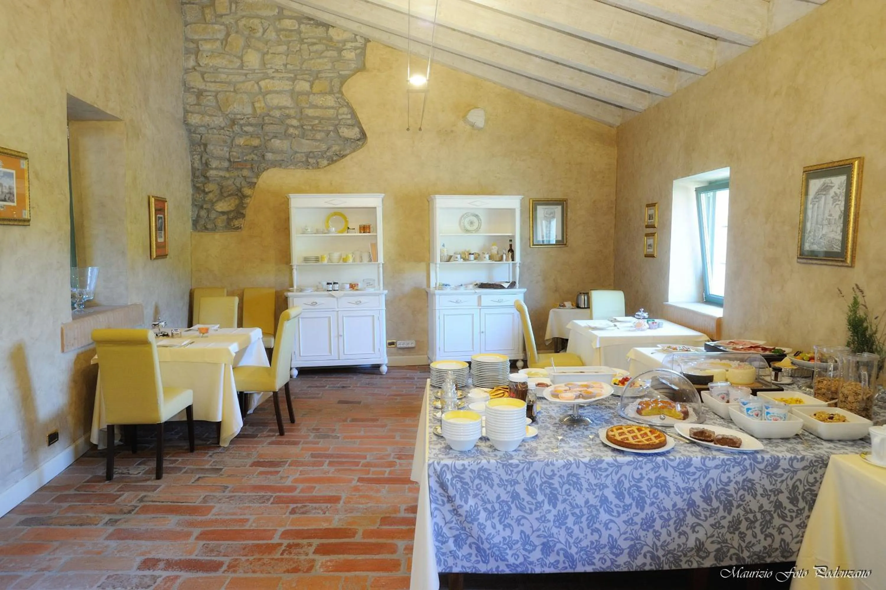 Restaurant/places to eat in Relais La Colombara Spa & Wellness