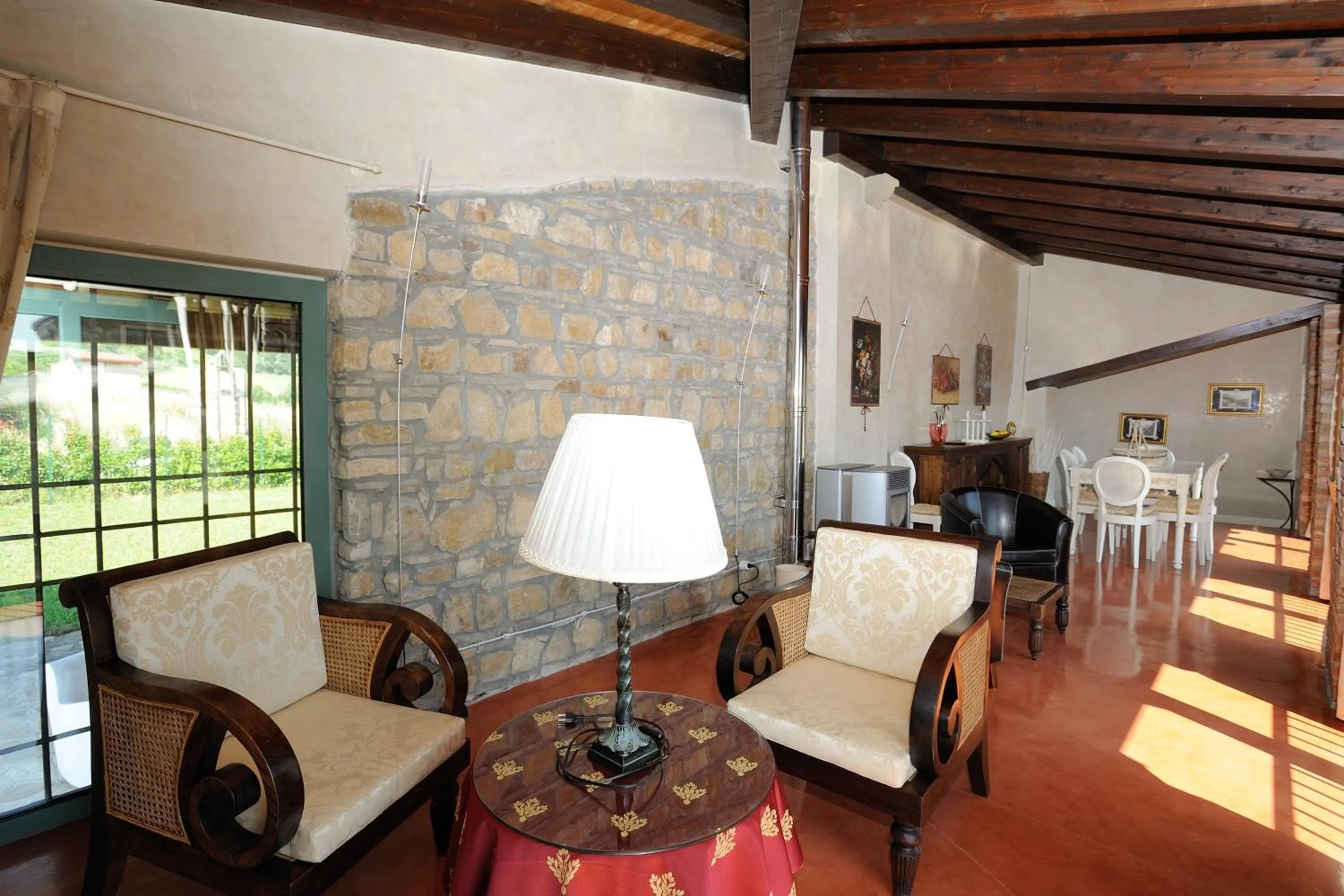 Seating area in Relais La Colombara Spa & Wellness