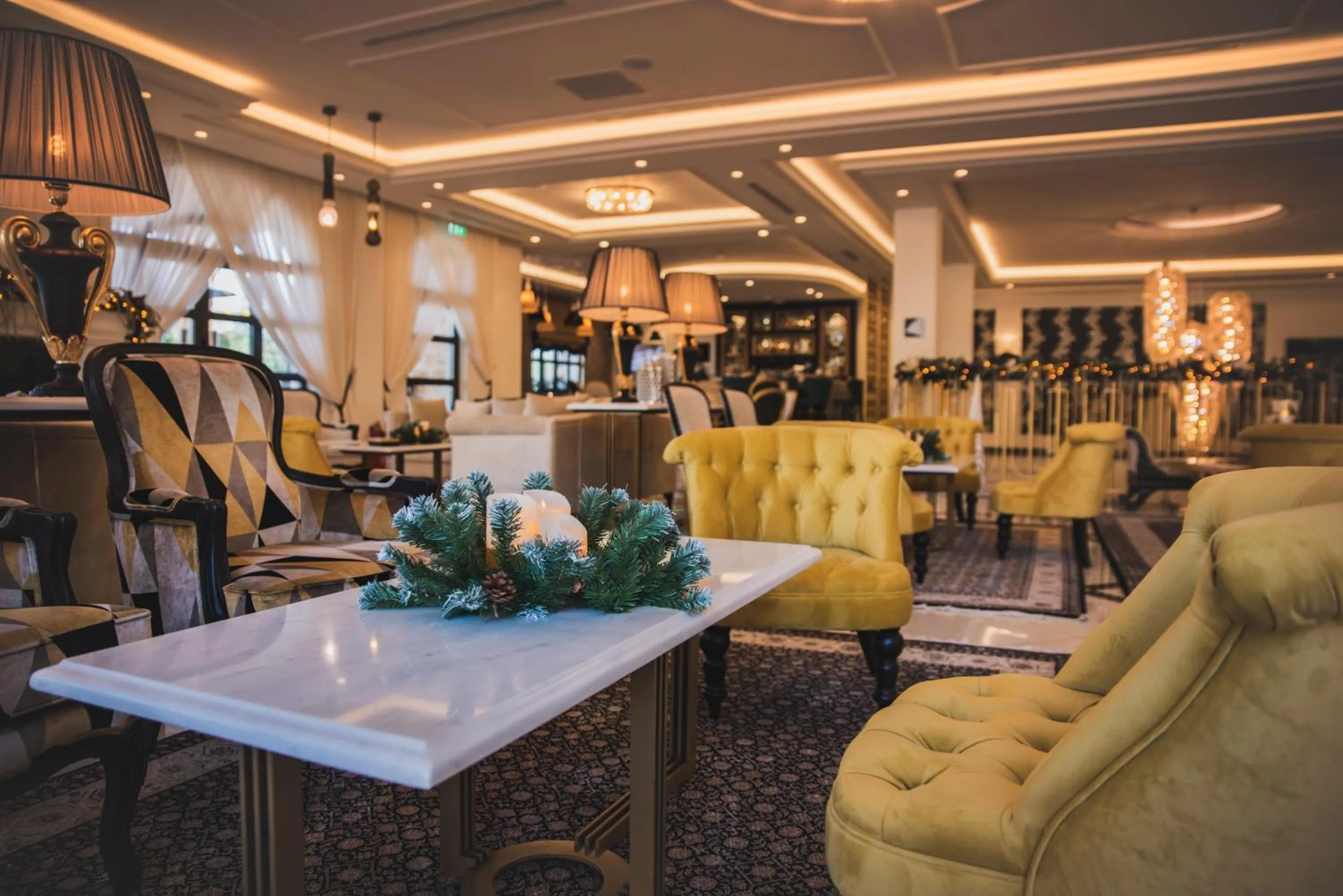 Lobby or reception in Kyniska Palace Conference & Spa