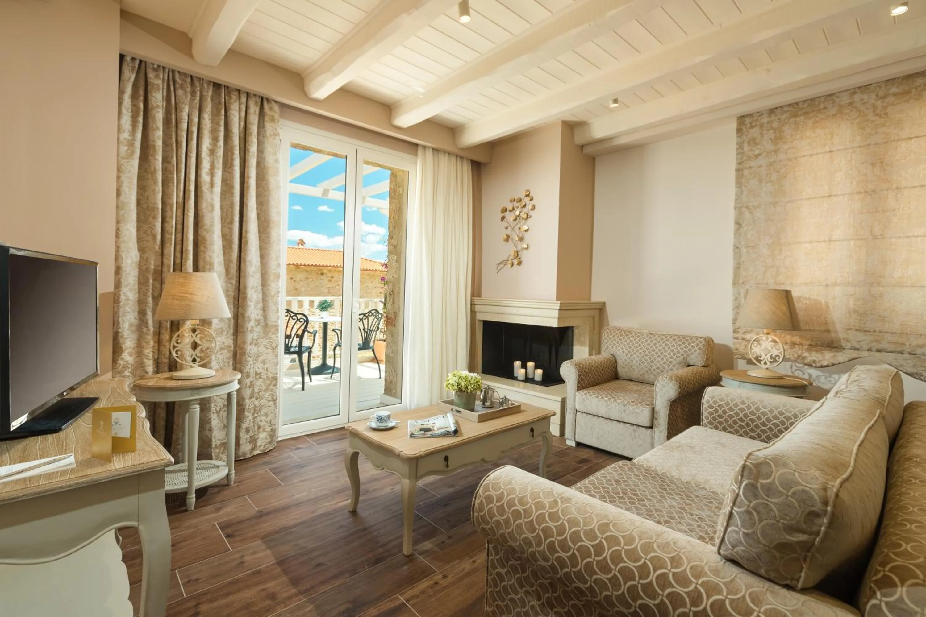 Communal lounge/ TV room in Kyniska Palace Conference & Spa