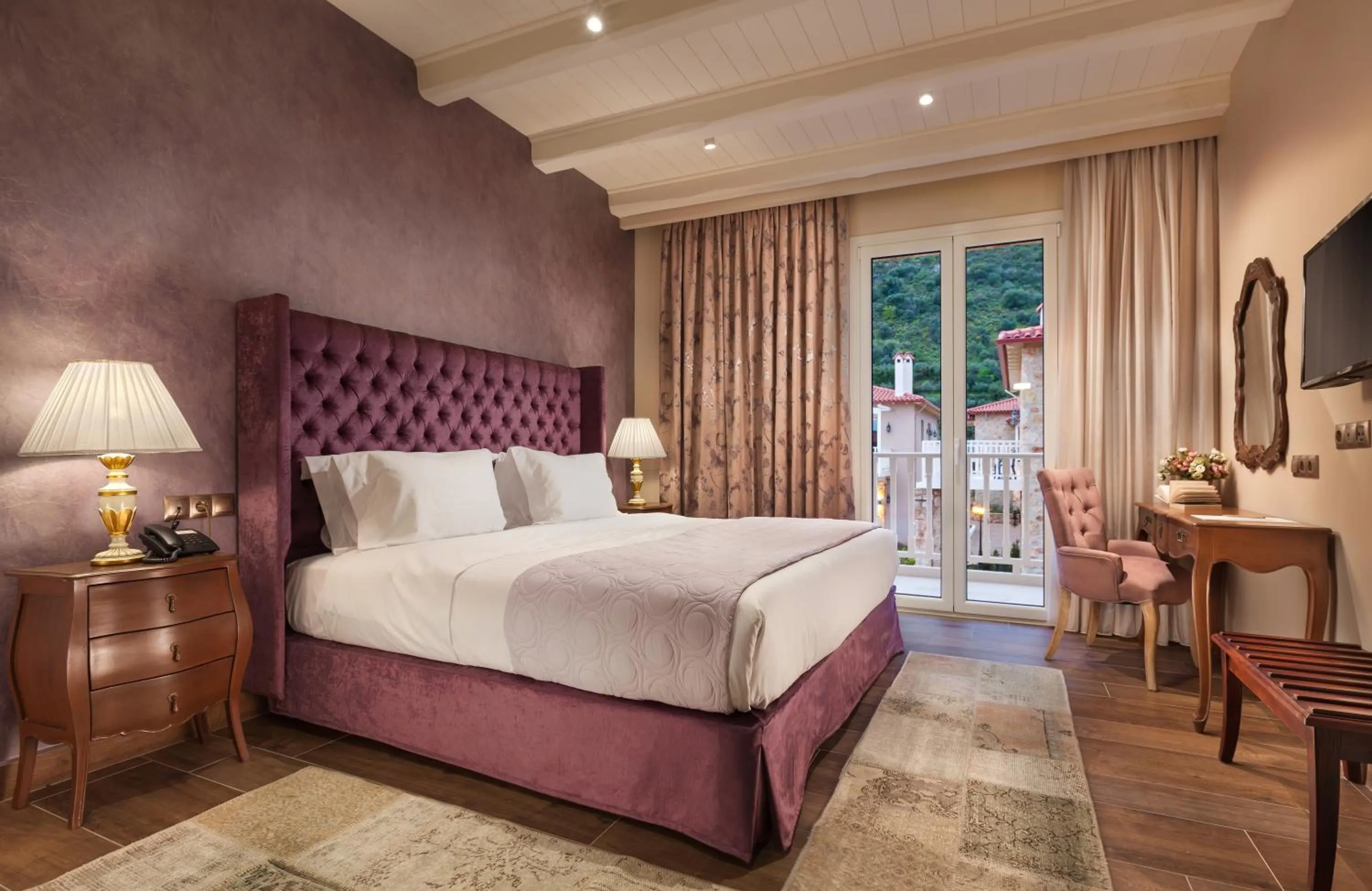 Bed in Kyniska Palace Conference & Spa