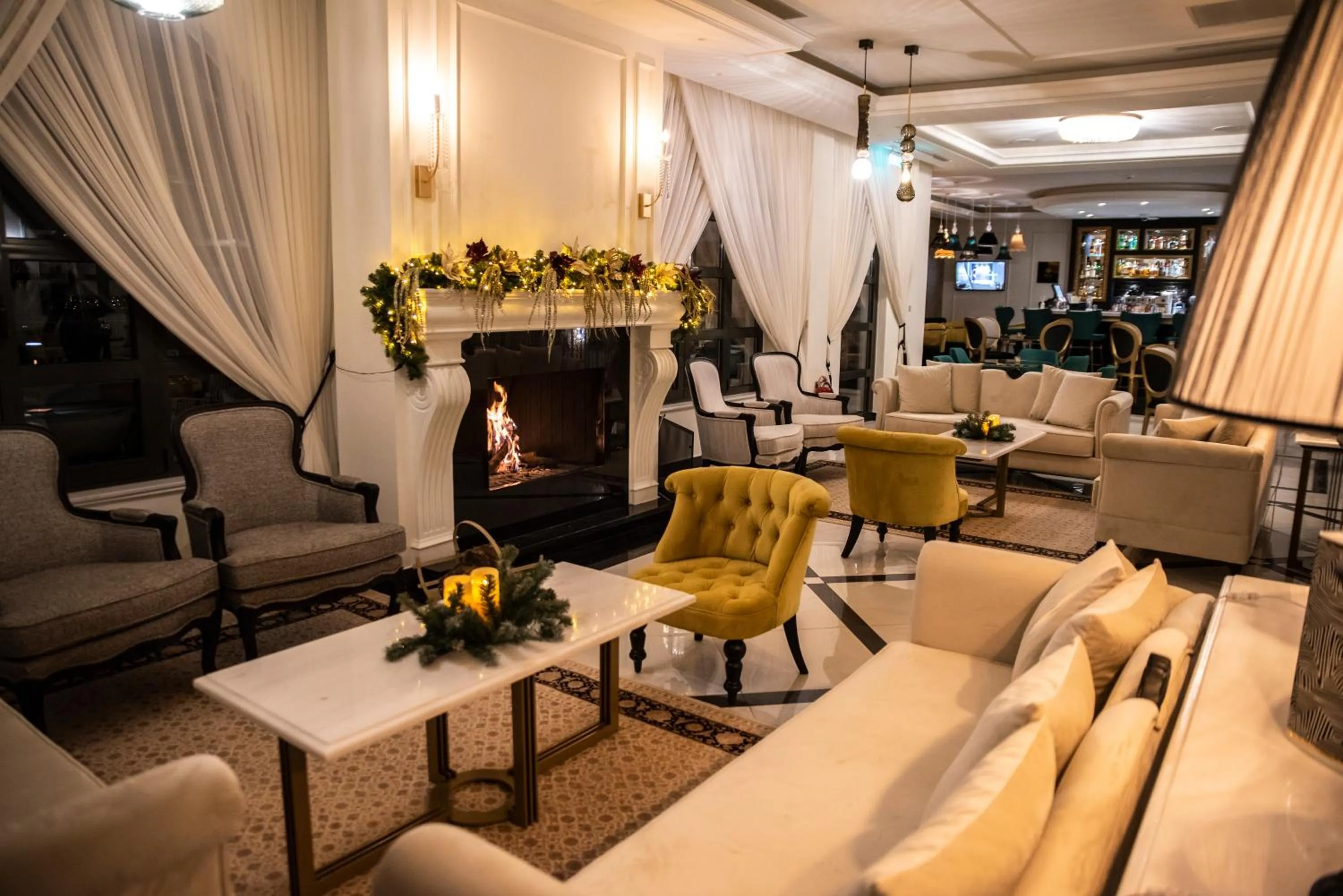 Lobby or reception in Kyniska Palace Conference & Spa