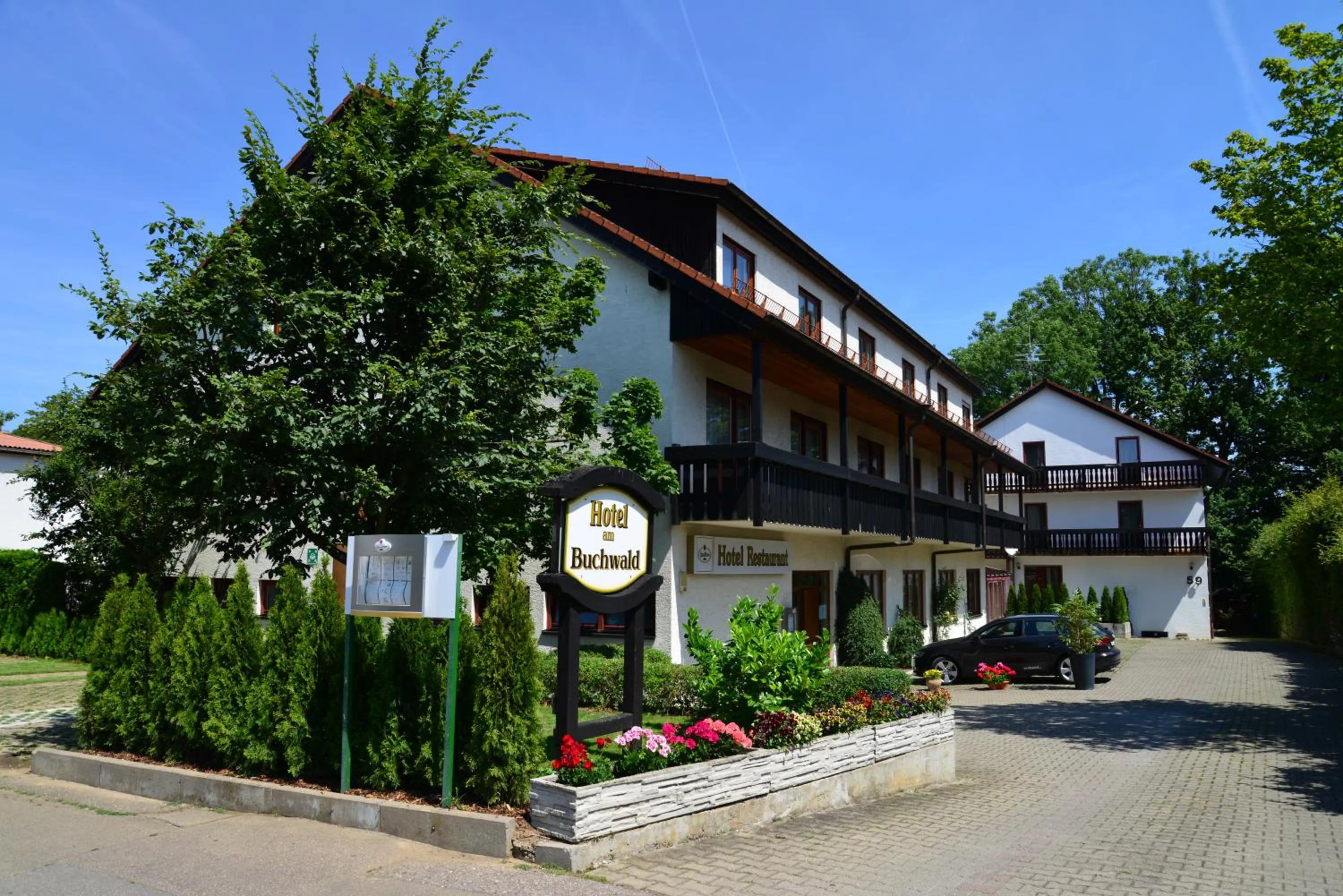 Property building in Hotel am Buchwald