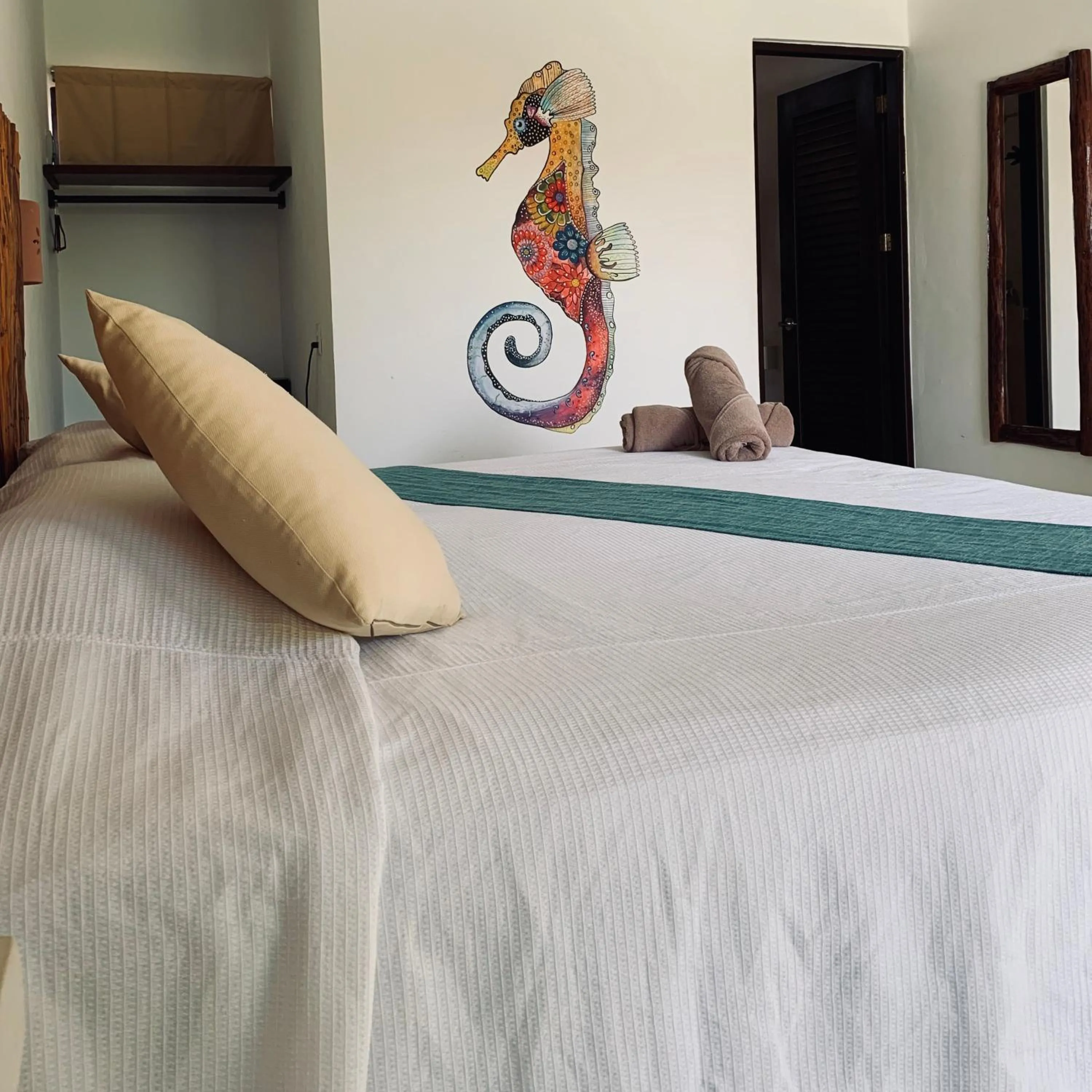 Bed in Mis Sueños Holbox