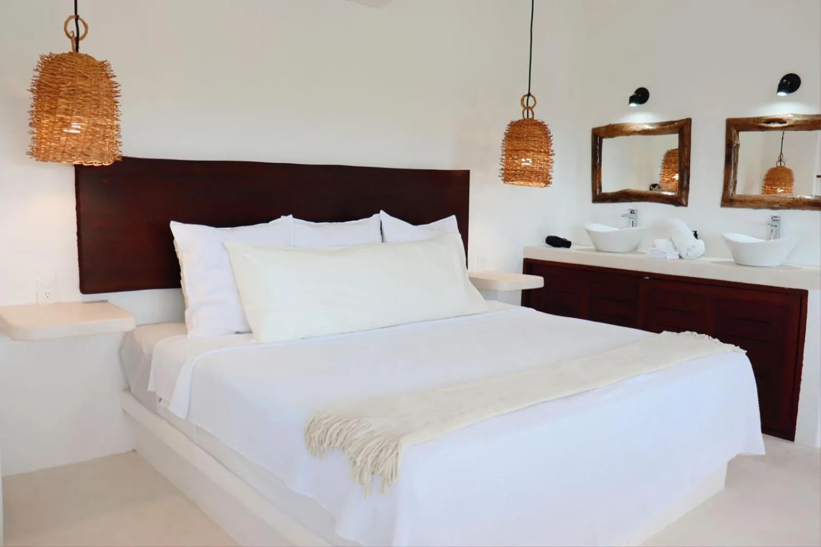 Bed in Mis Sueños Holbox