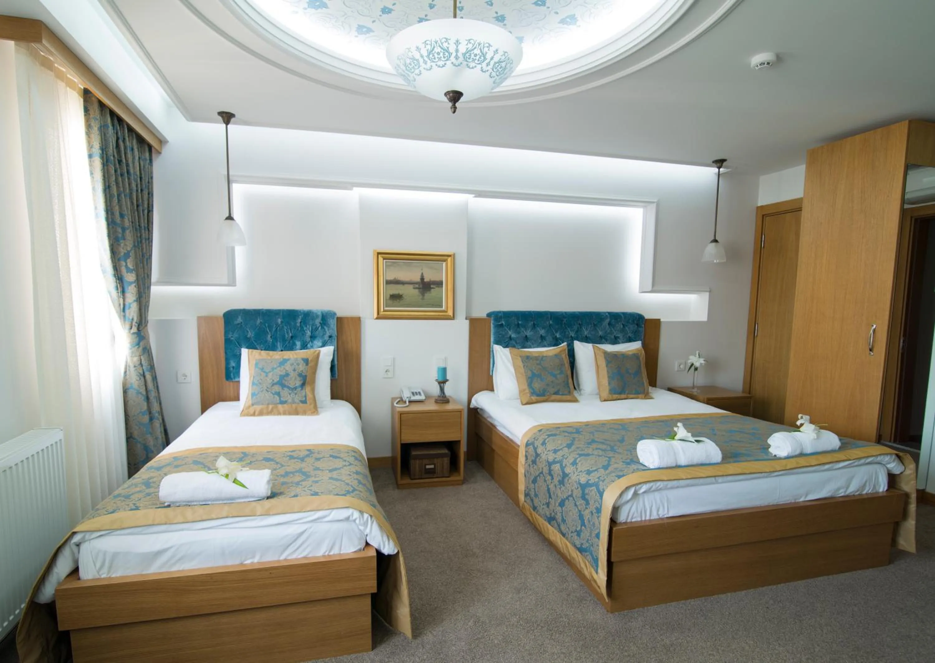 Bed in Cumbali Suite Hotel