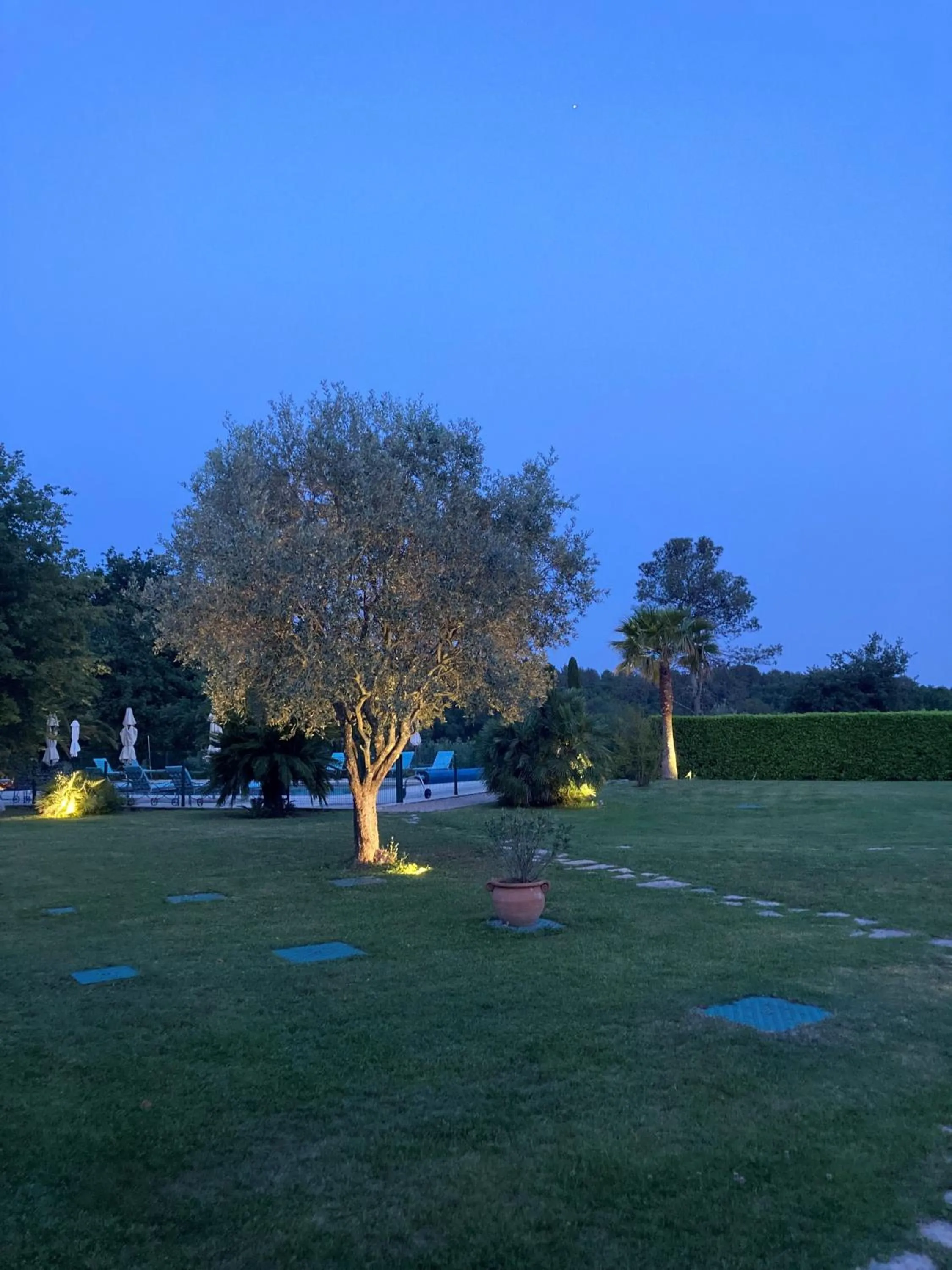 Swimming pool in La Résidence du Moulin