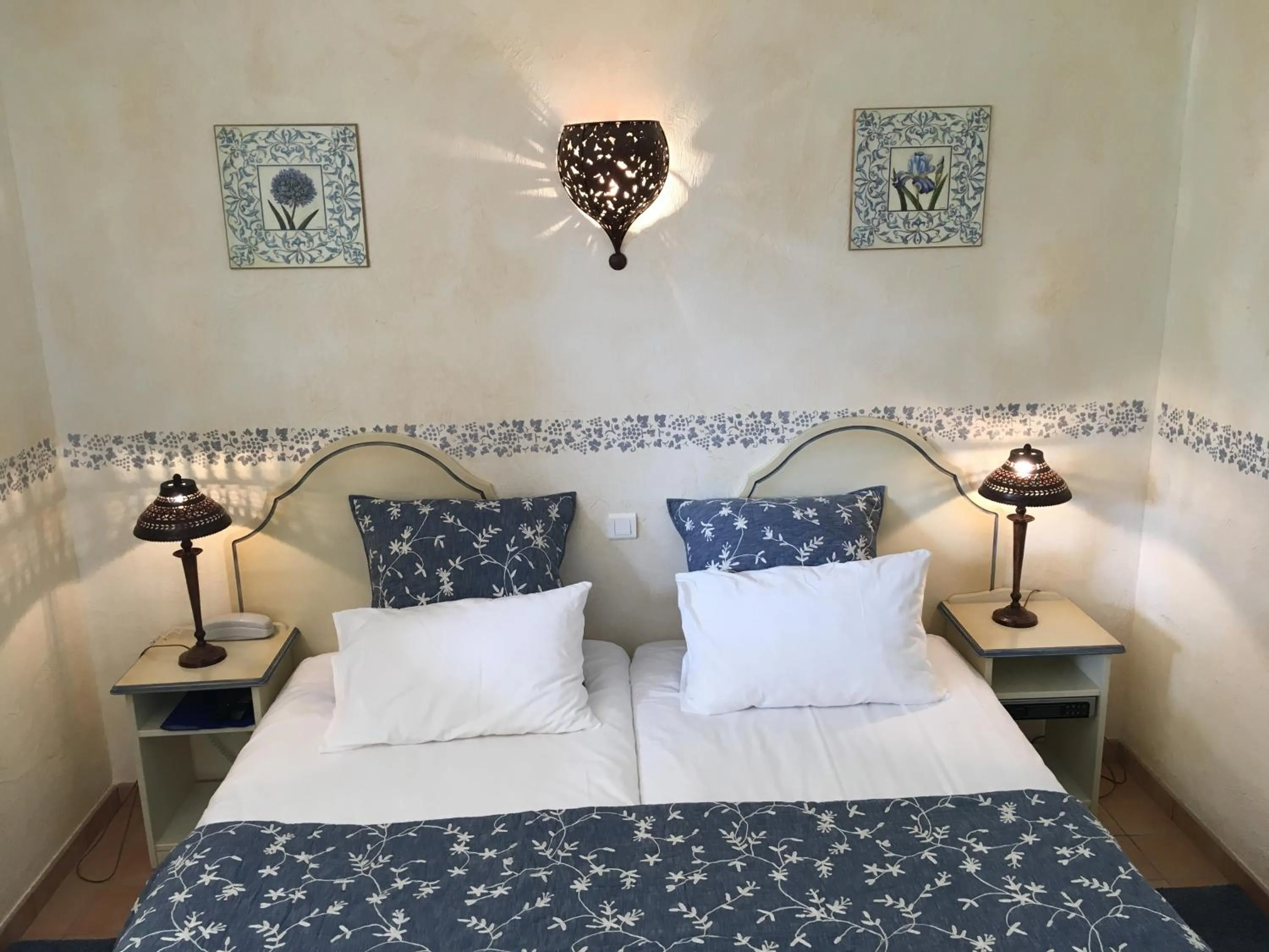 Bed in La Résidence du Moulin