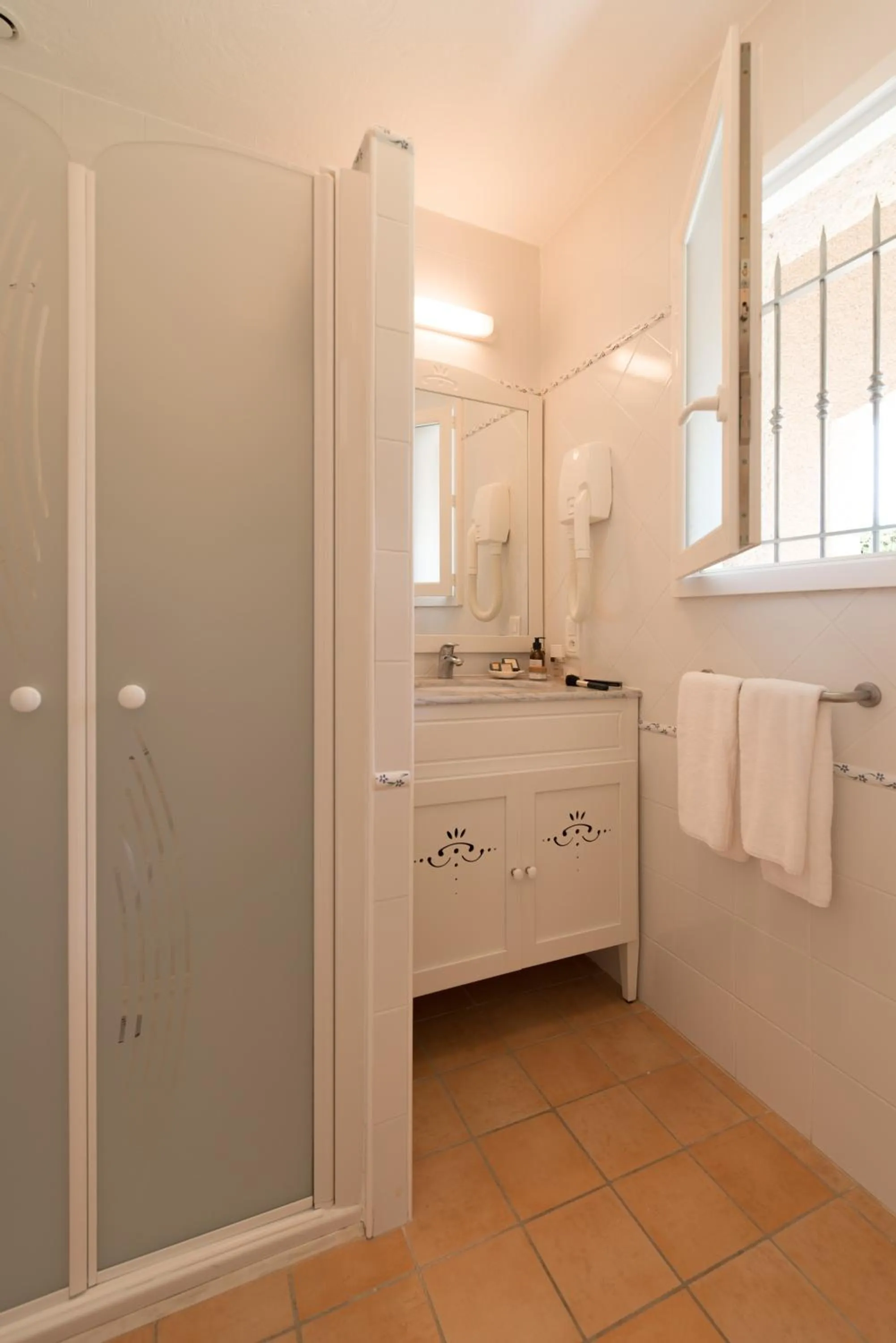 Shower in La Résidence du Moulin