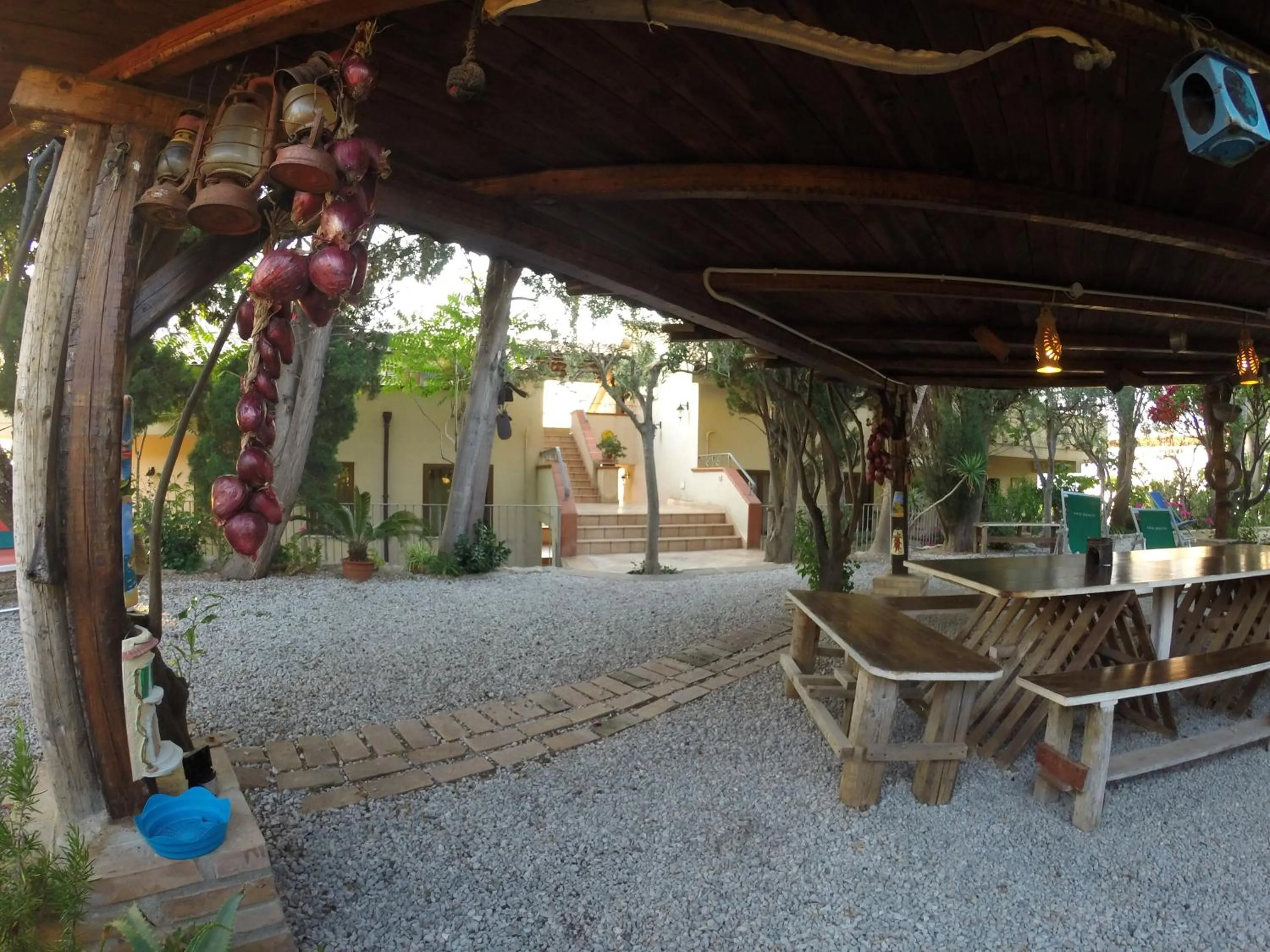 Garden in Appartamenti Pousada Michelino