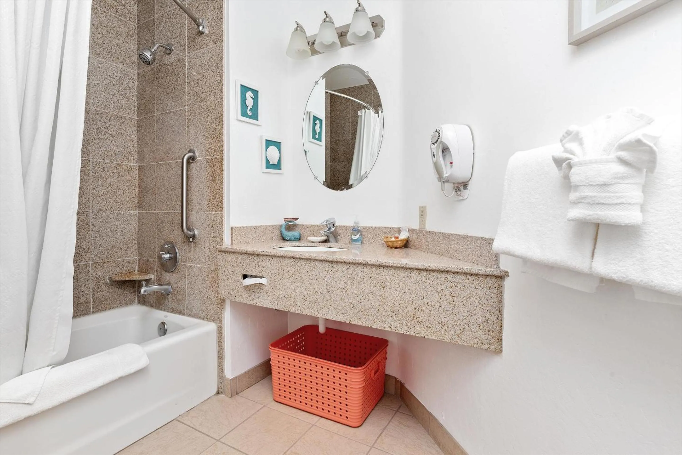 Bathroom in Beach House Inn & Suites