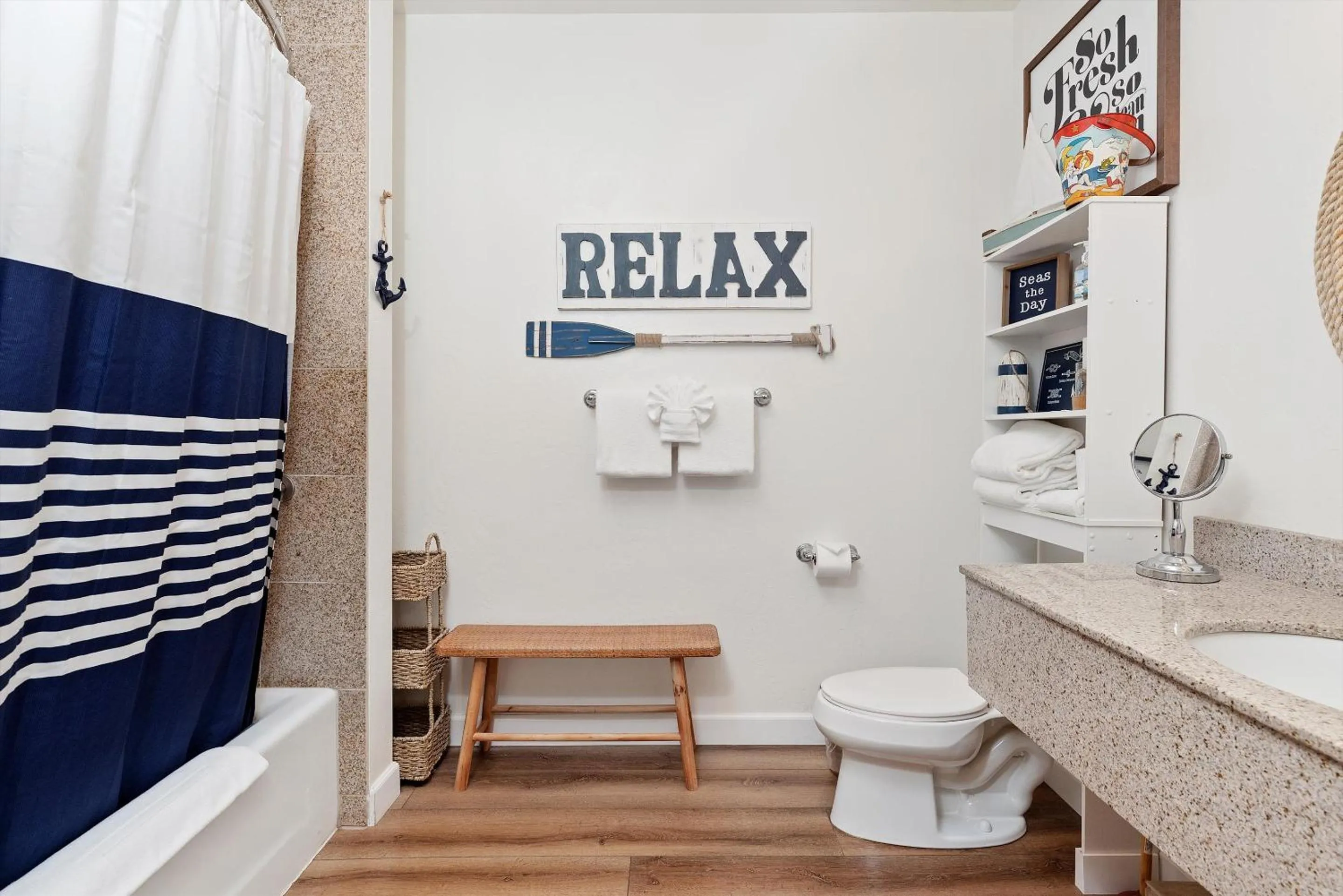 Bathroom in Beach House Inn & Suites