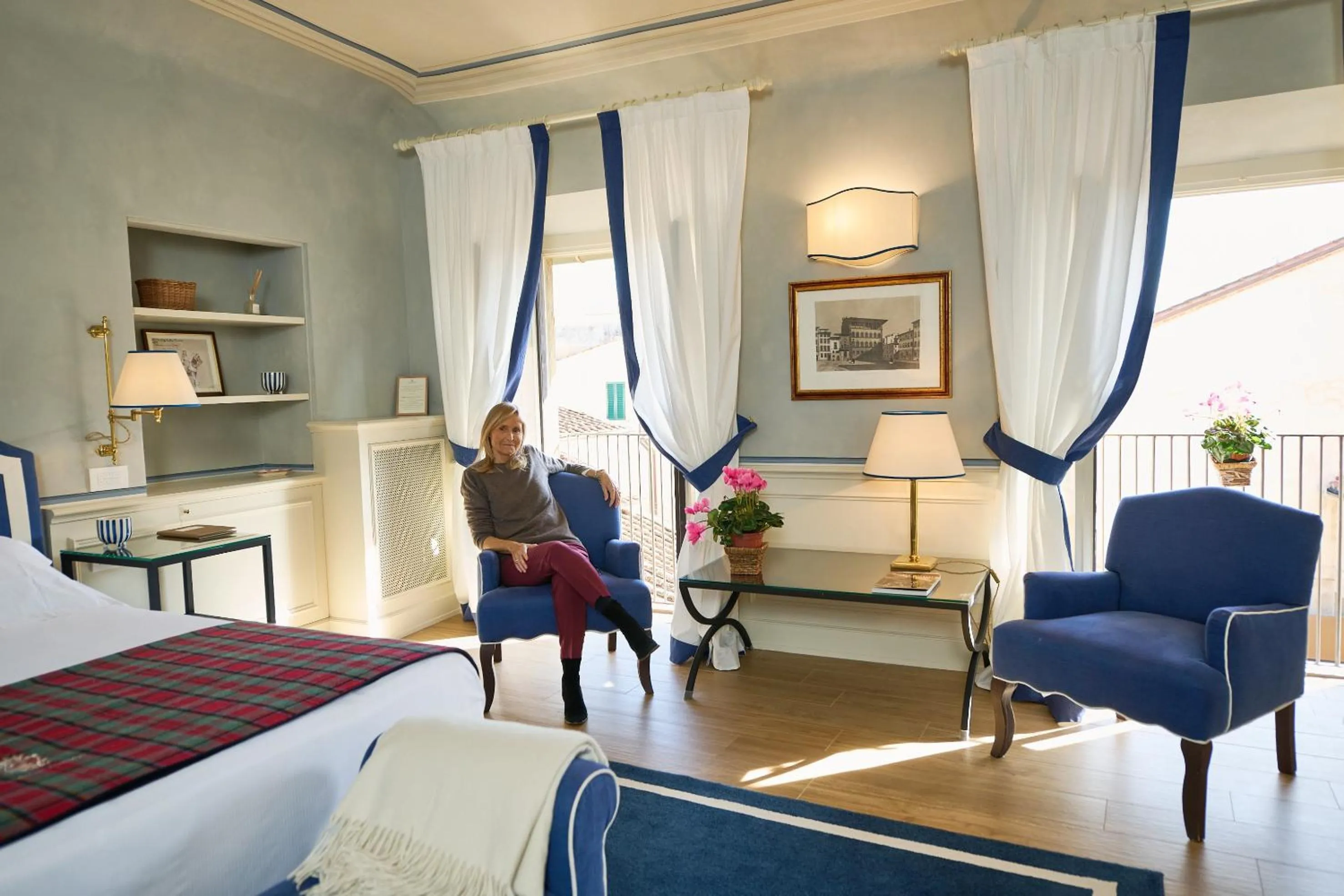 Bedroom in Palazzo Niccolini al Duomo Residenza D'Epoca