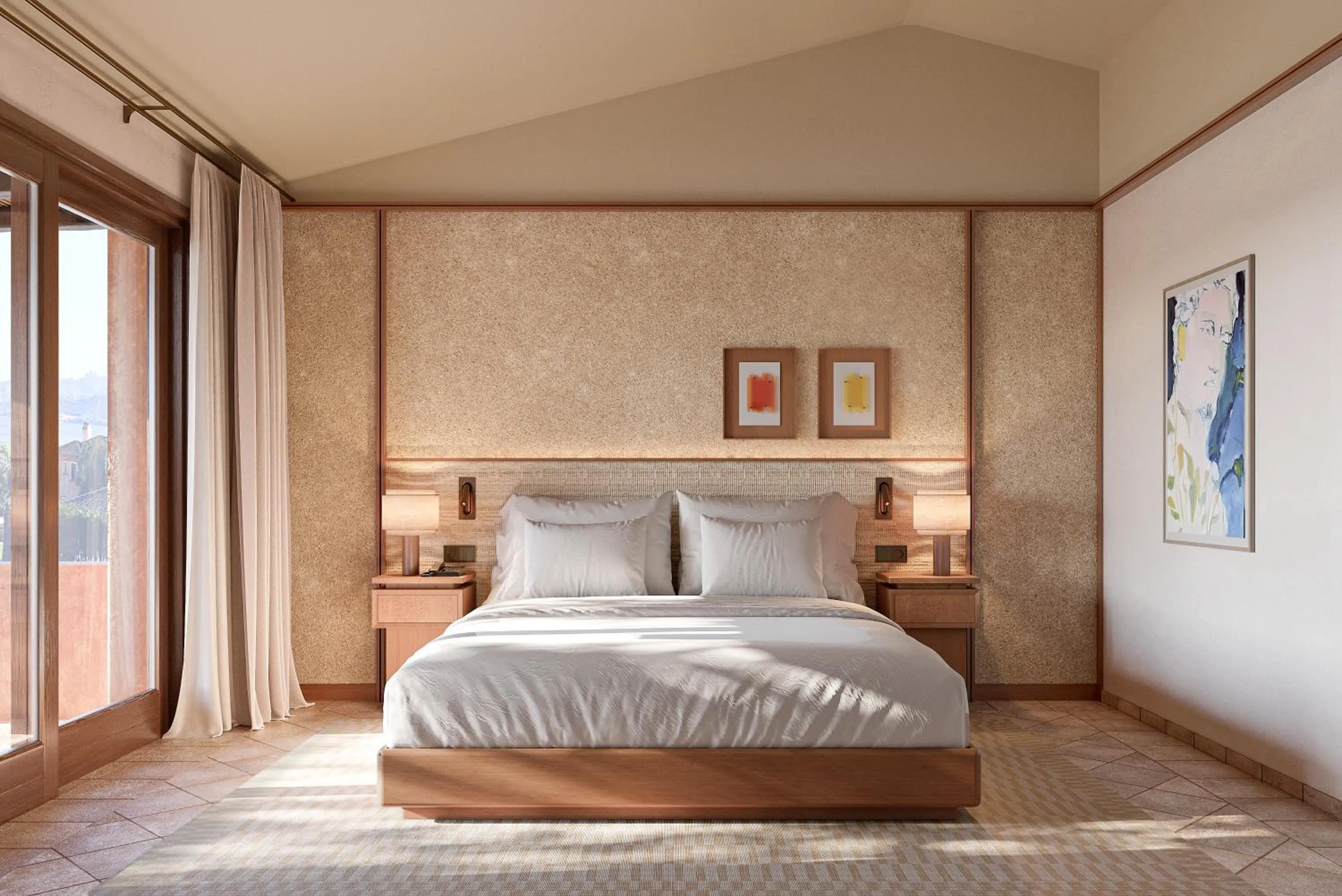 Bedroom, Bed in Aethos Sardinia