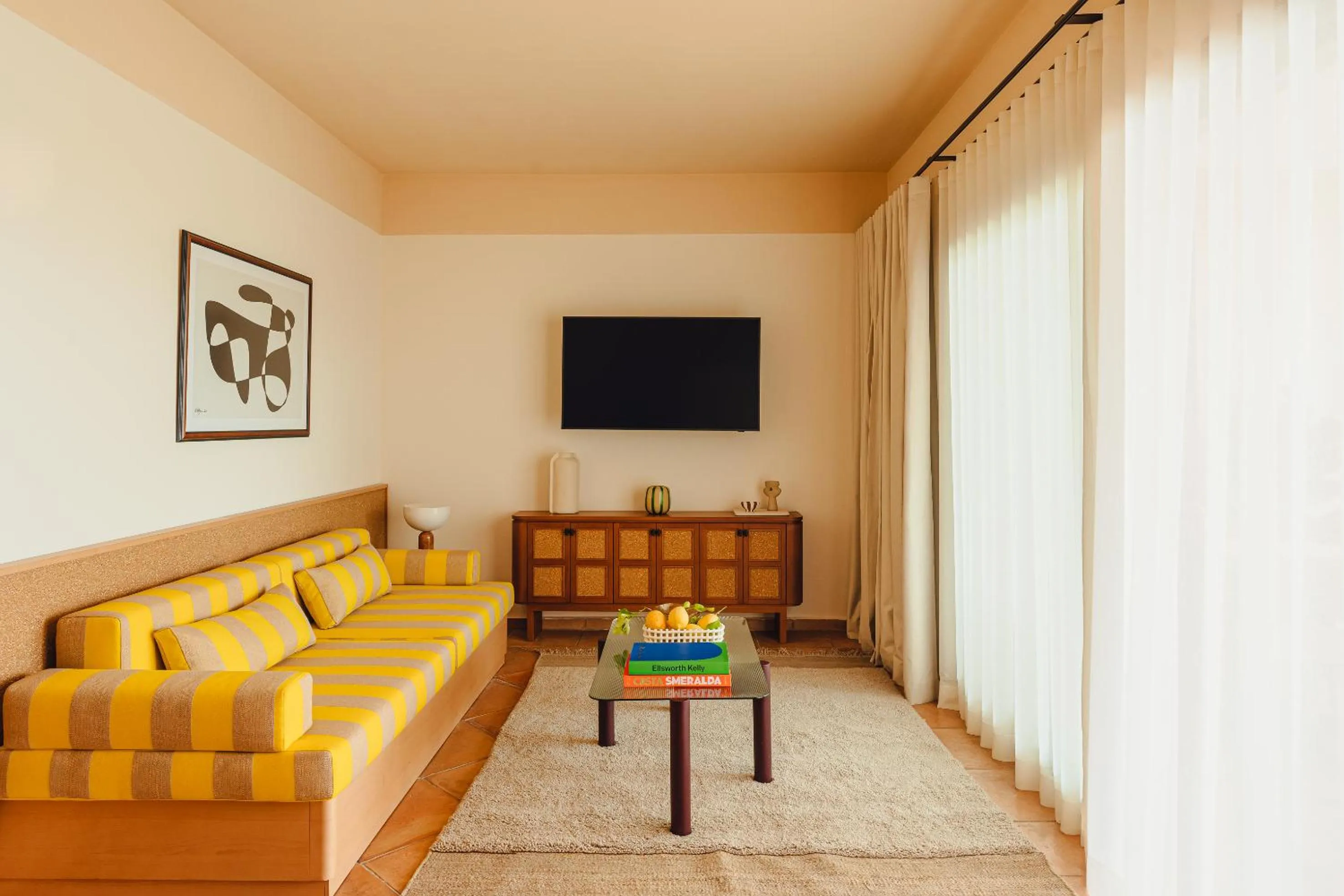 Living room in Aethos Sardinia