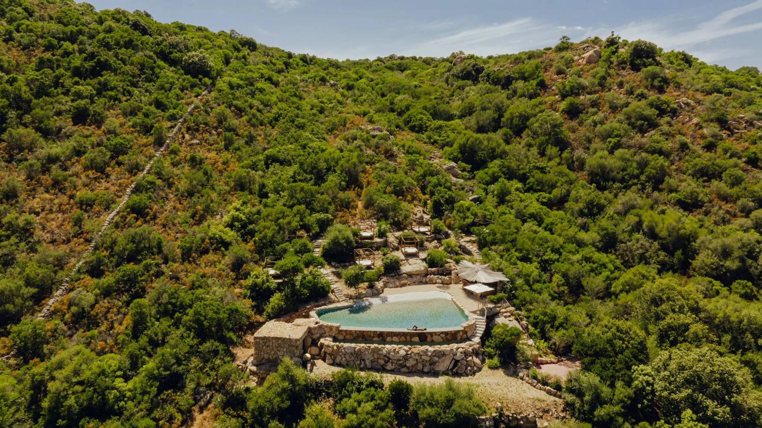 Area and facilities in Aethos Sardinia