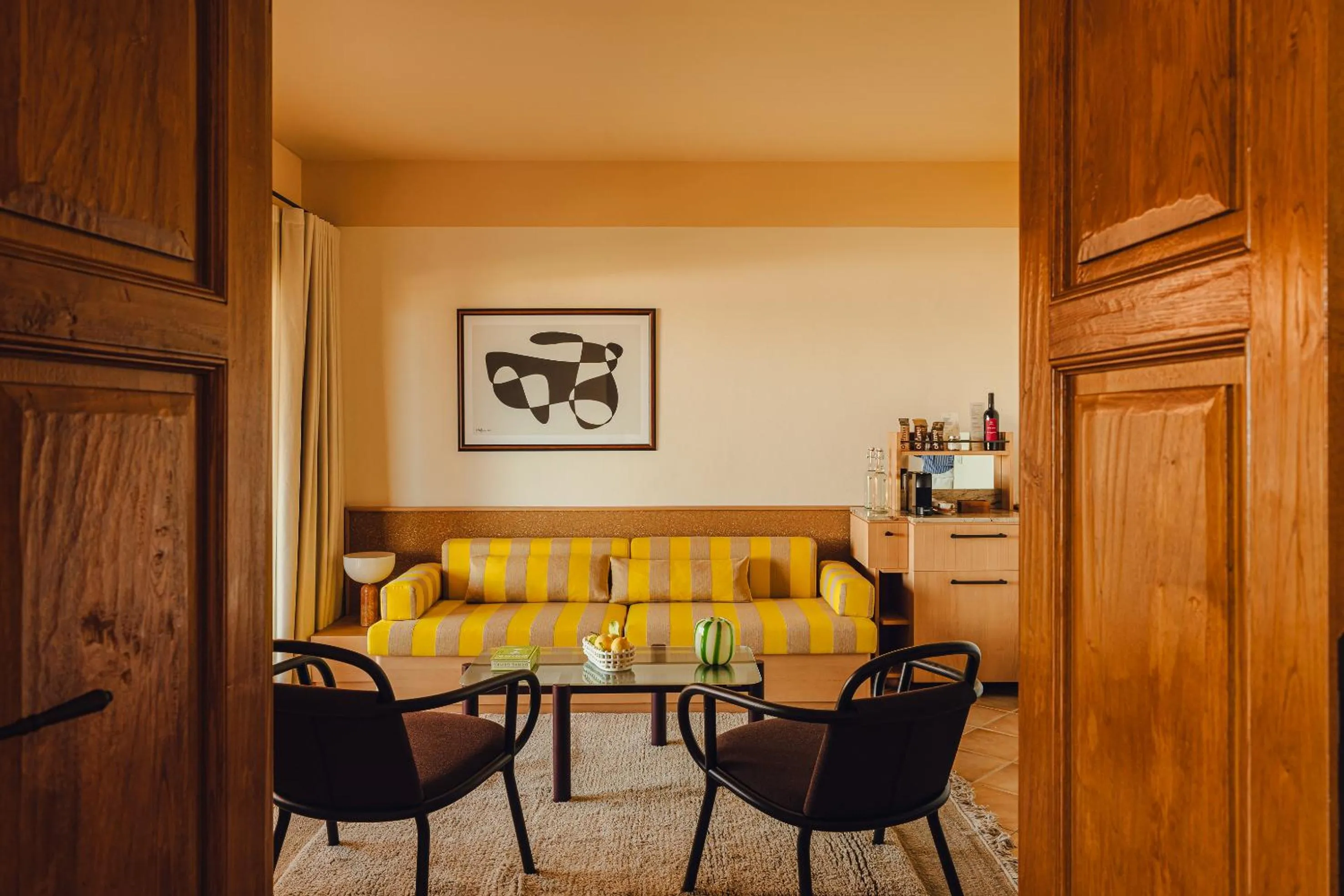 Living room in Aethos Sardinia