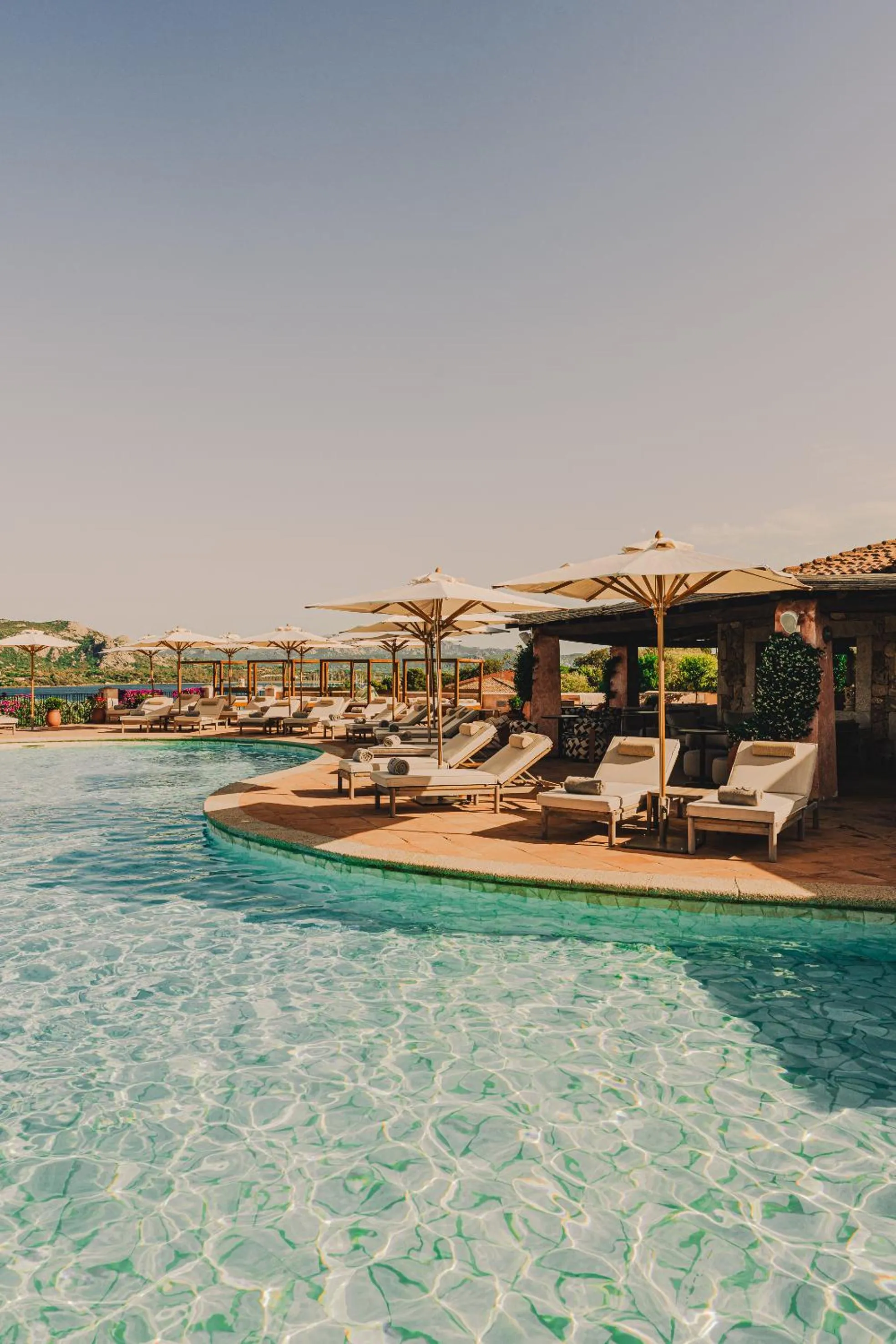 Swimming pool in Aethos Sardinia