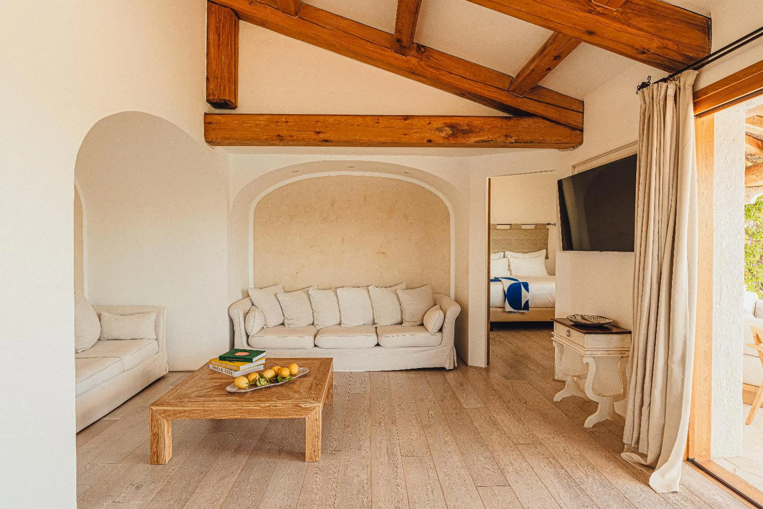 Living room in Aethos Sardinia