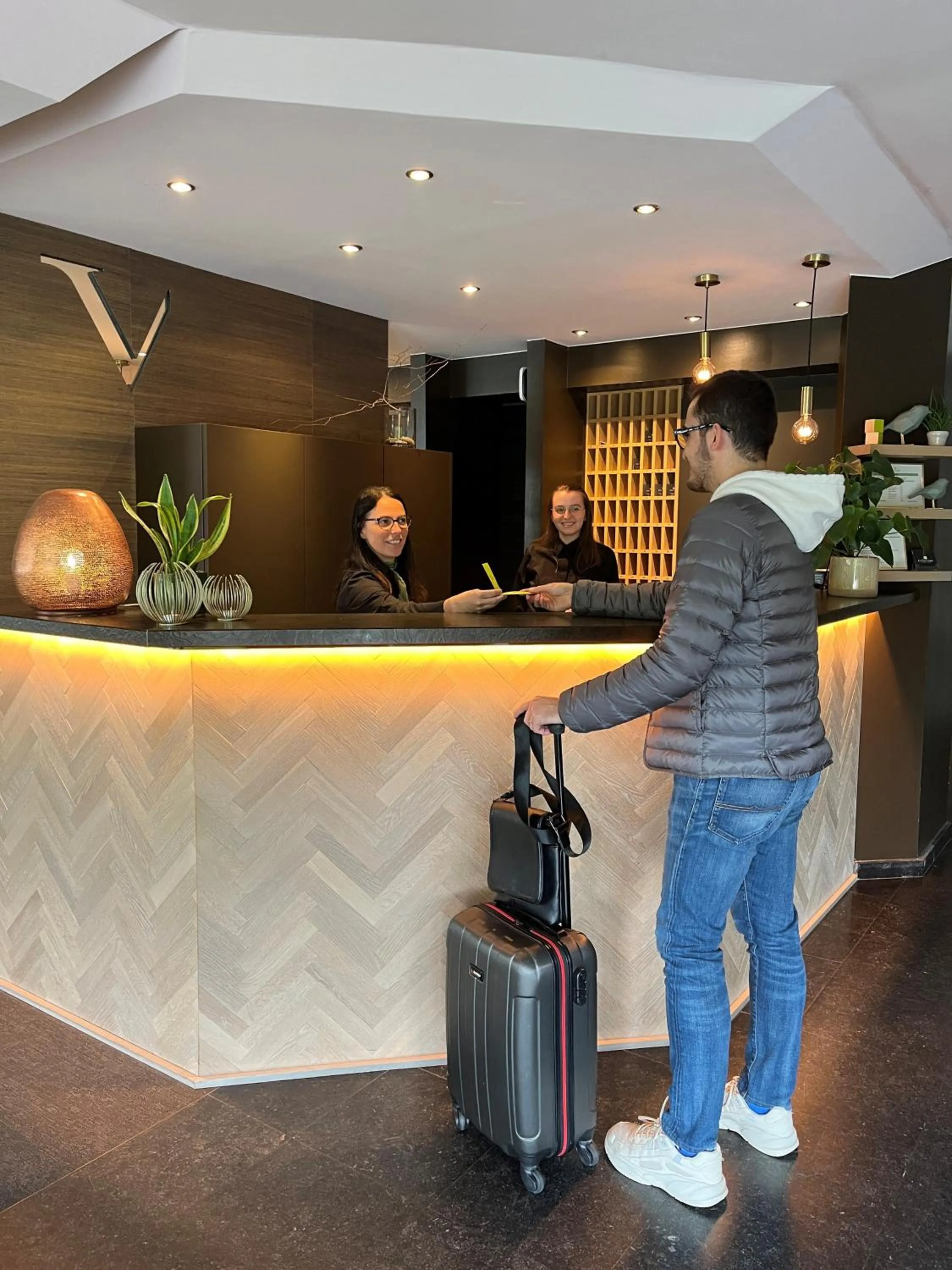 Lobby or reception in Le Côté Vert