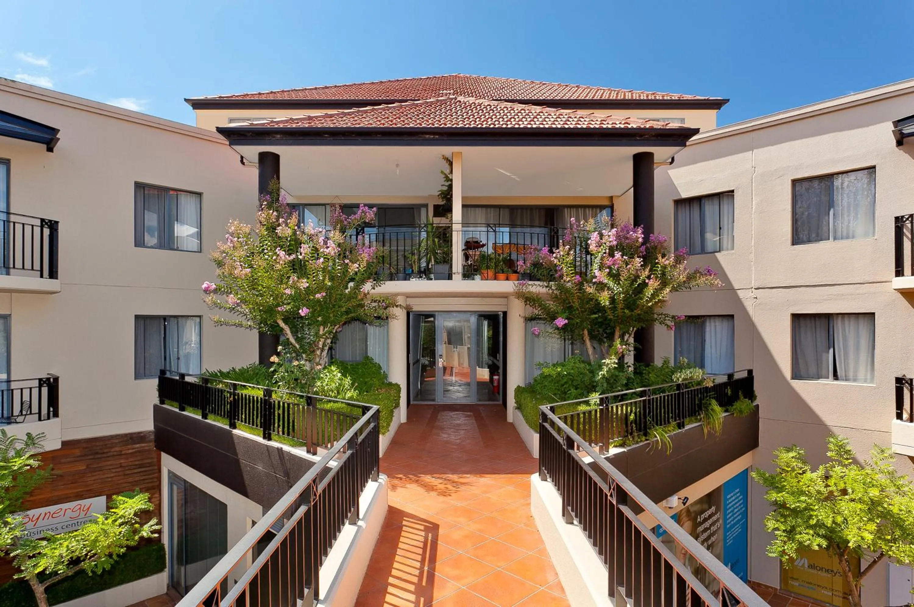 Facade/entrance in AAC Apartments - Griffin