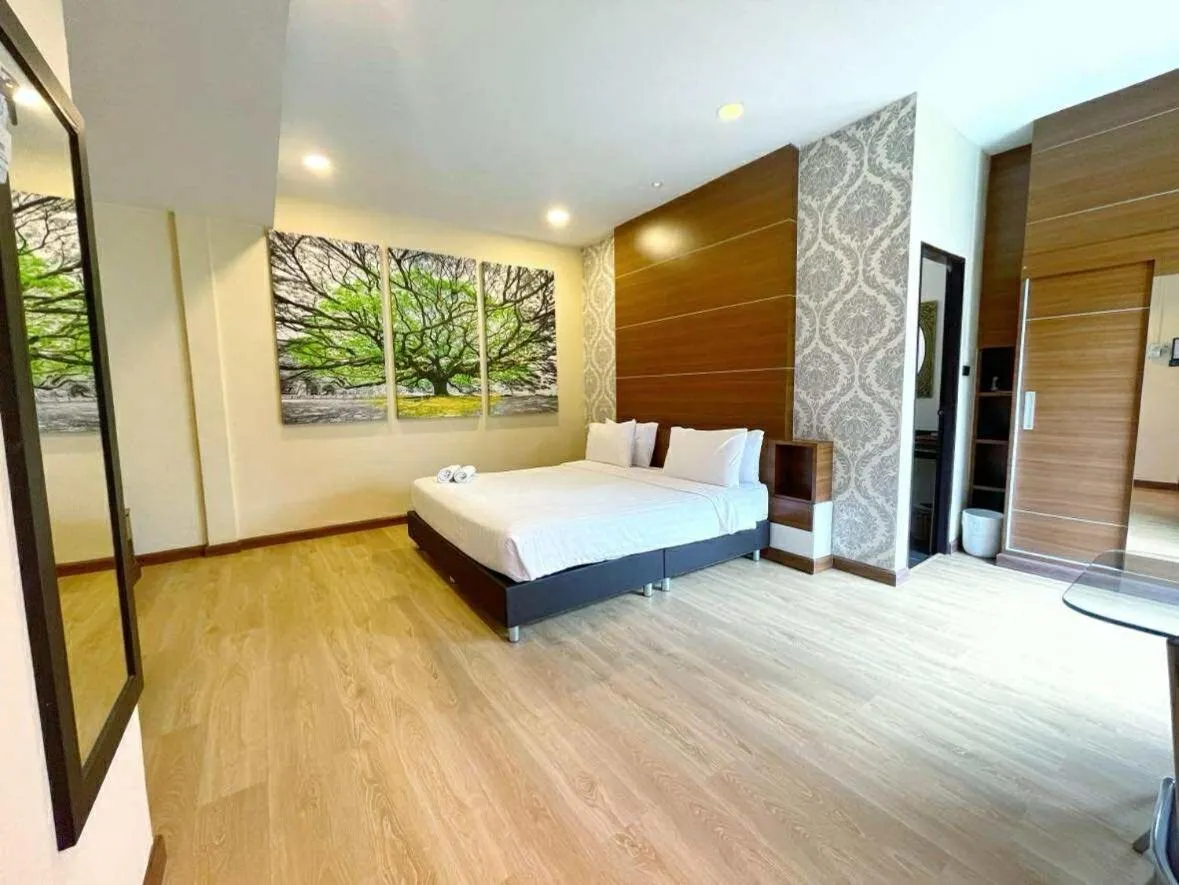 Bedroom, Bed in The Vista Pool Villa