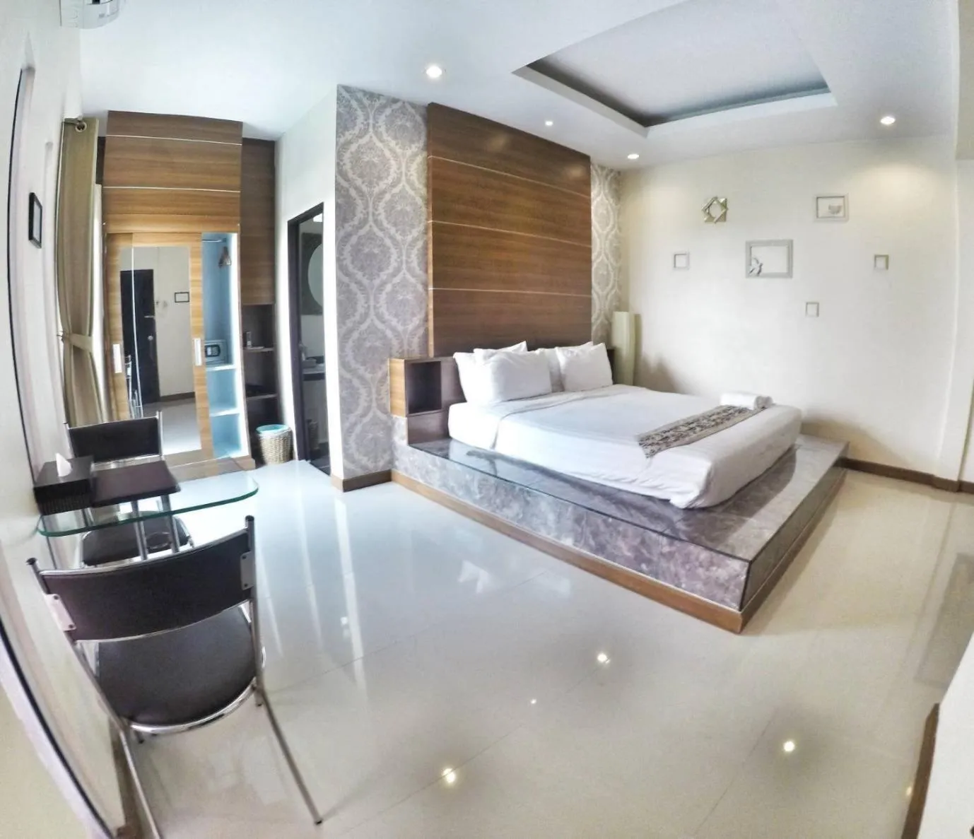 Bedroom, Bed in The Vista Pool Villa