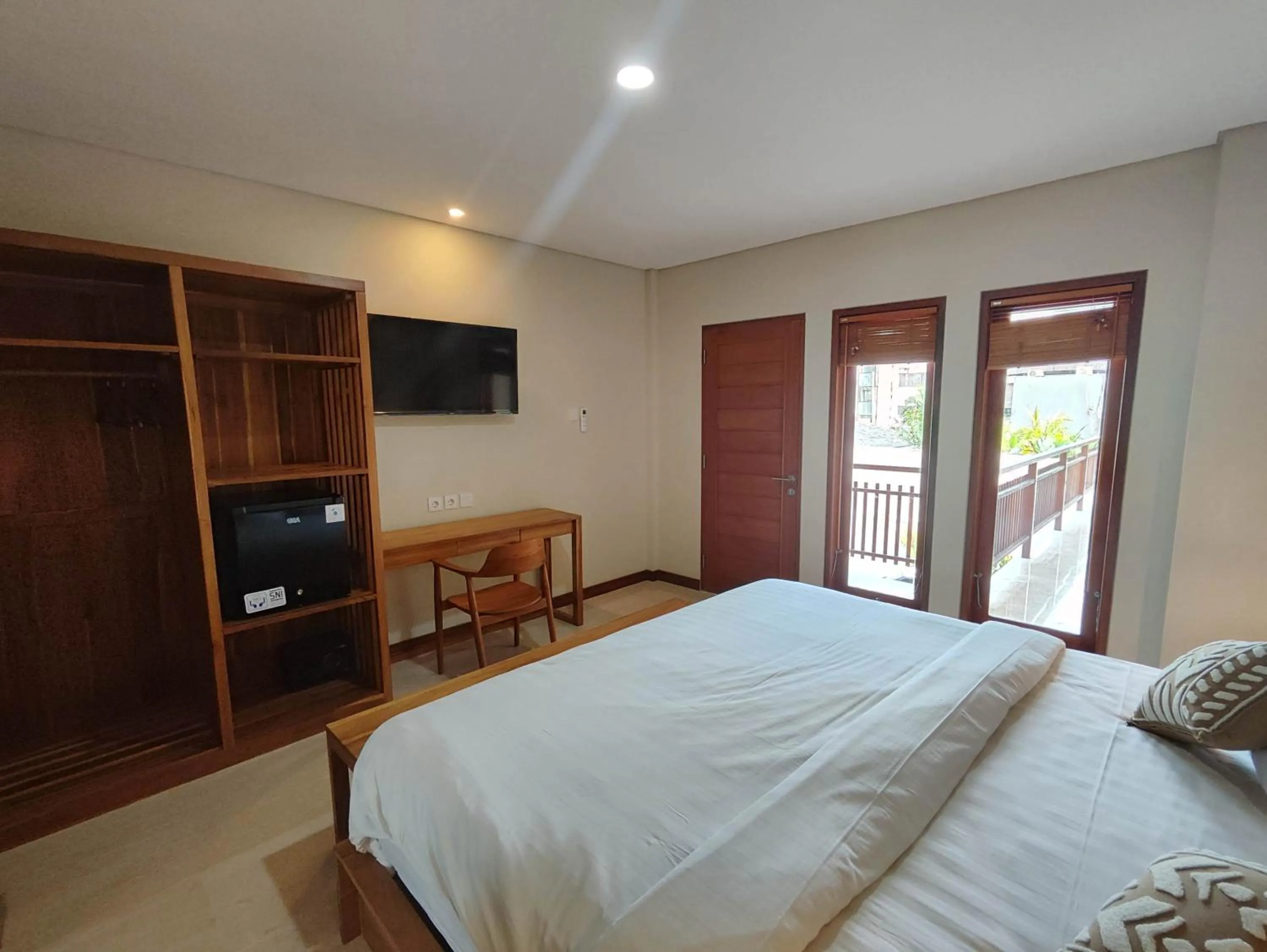 Bed in Villa Lovecho