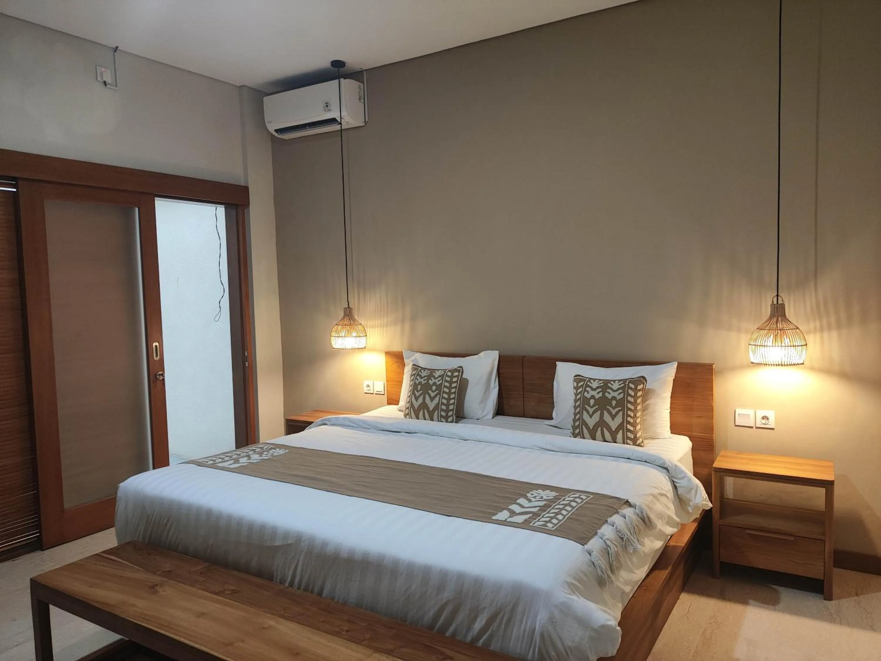 Bedroom, Bed in Villa Lovecho