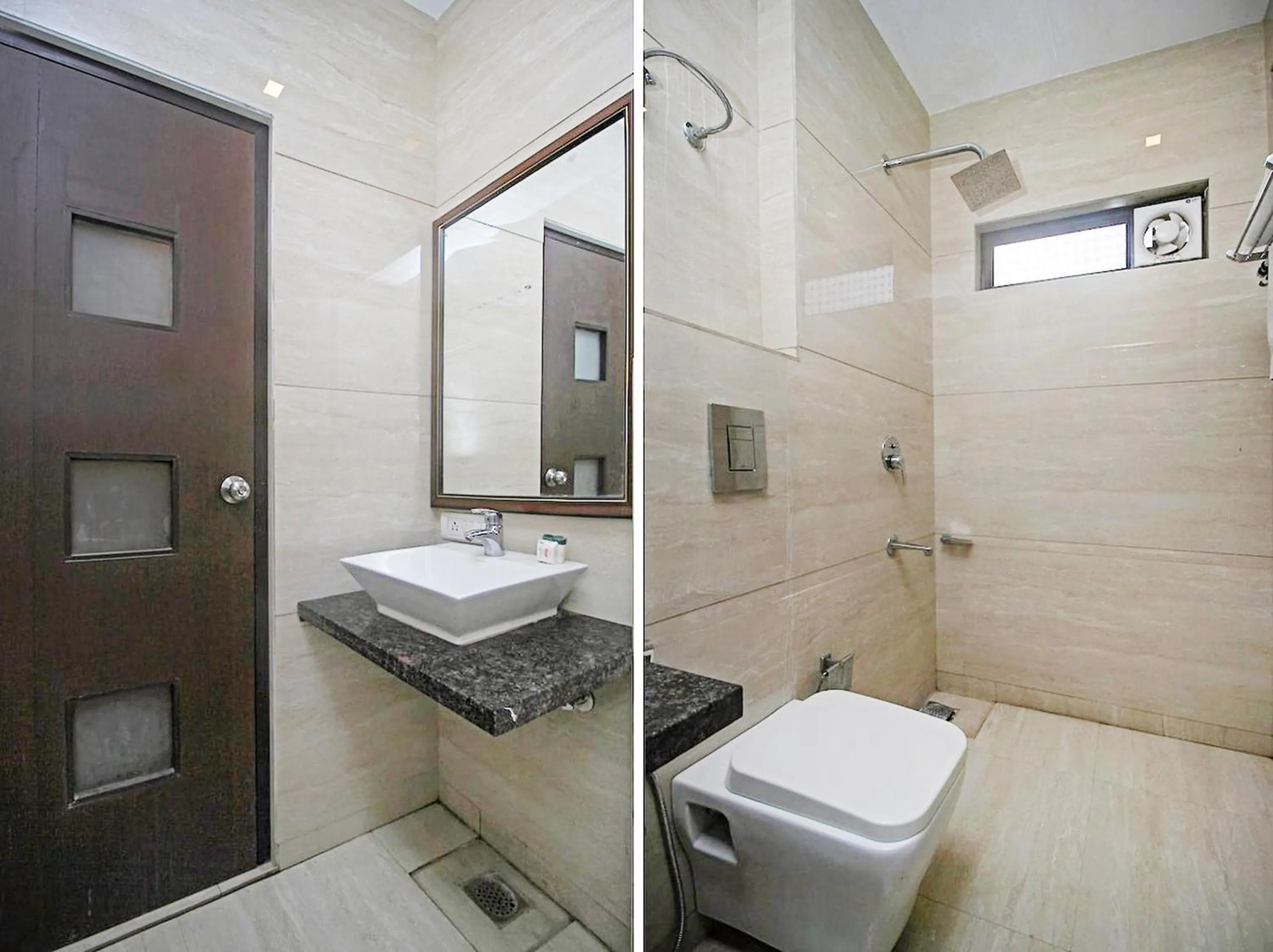 Bathroom in FabHotel Arihant Inn