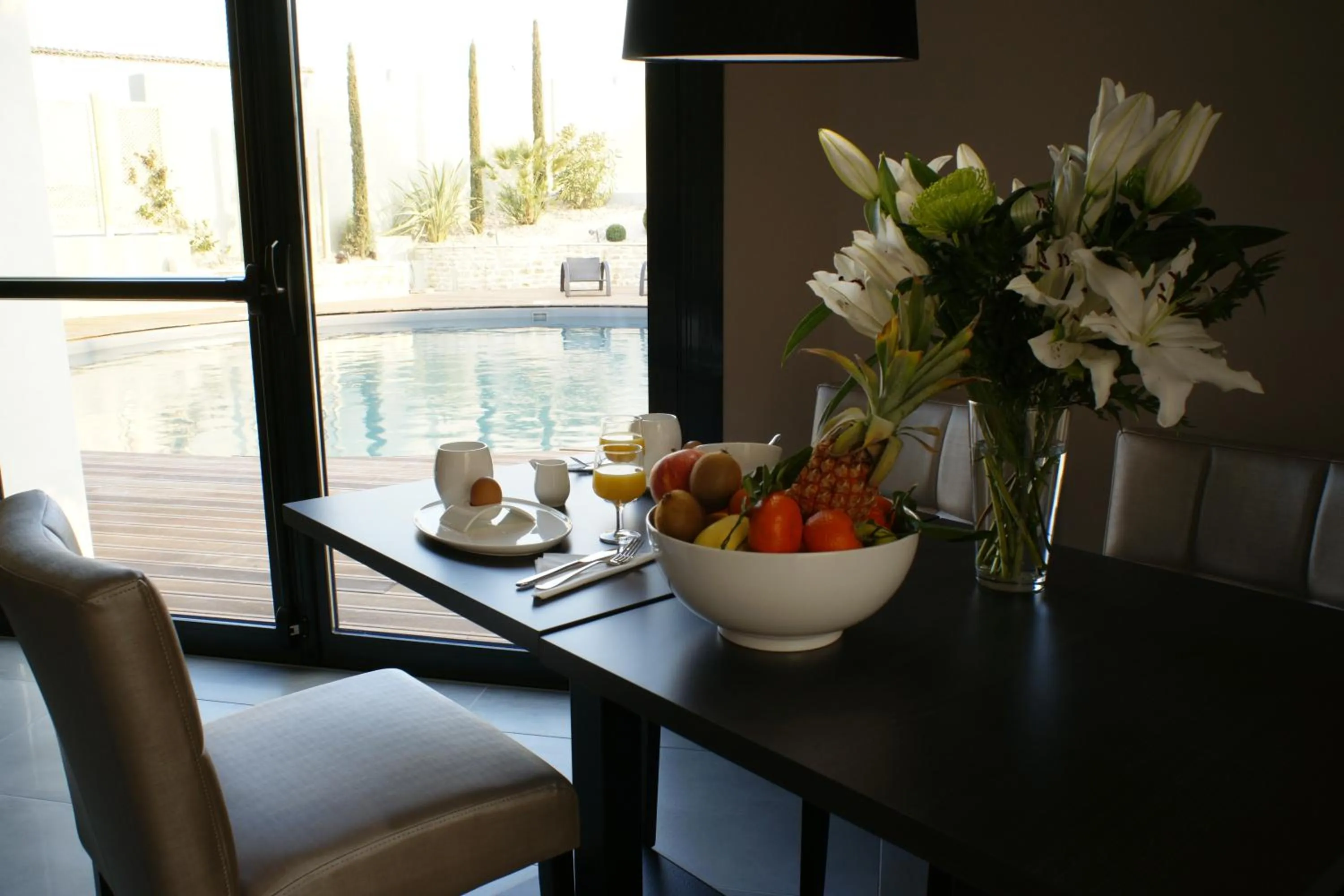 Restaurant/places to eat in The Originals Boutique, Hôtel La Grange, Niort