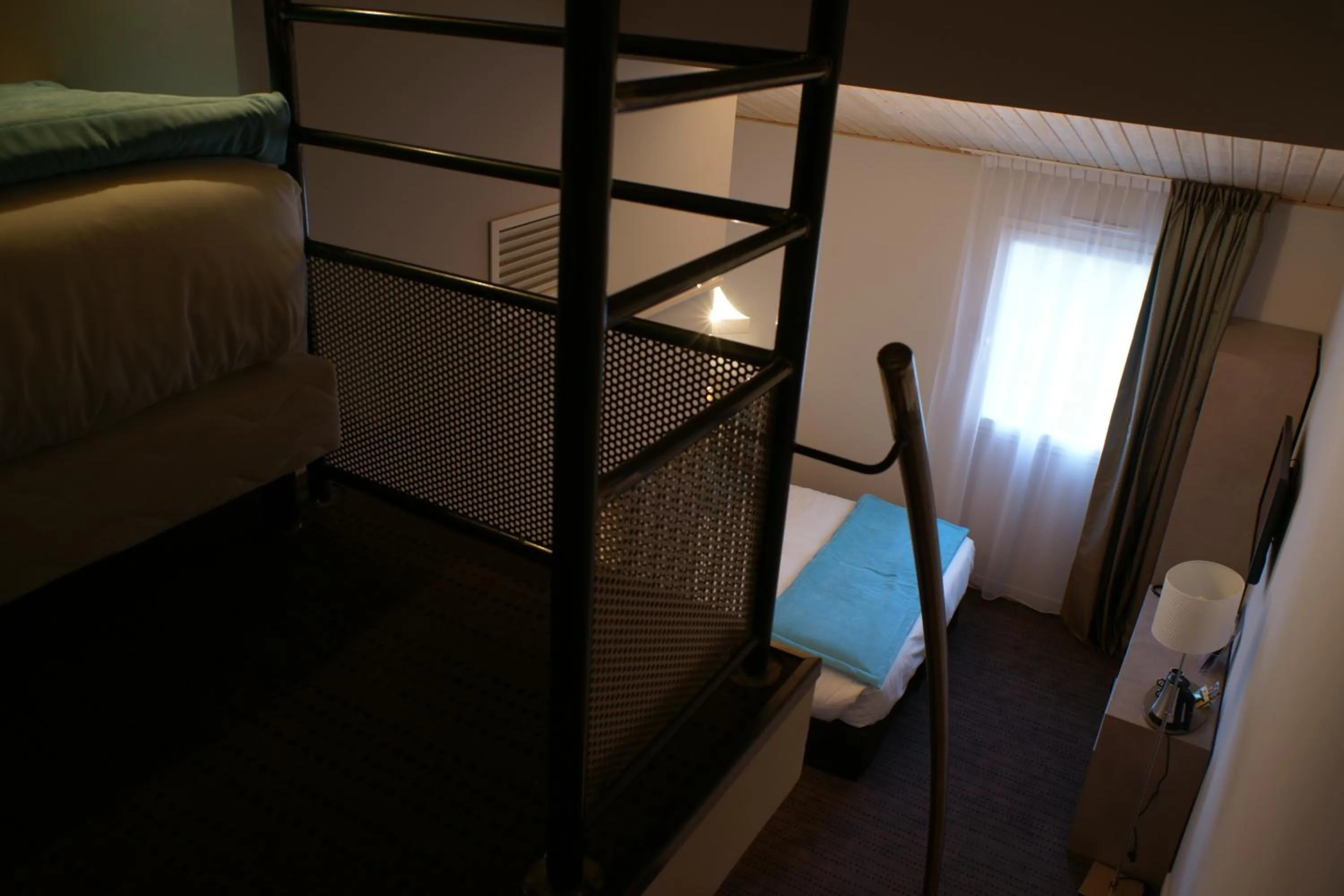 Decorative detail, Bed in The Originals Boutique, Hôtel La Grange, Niort