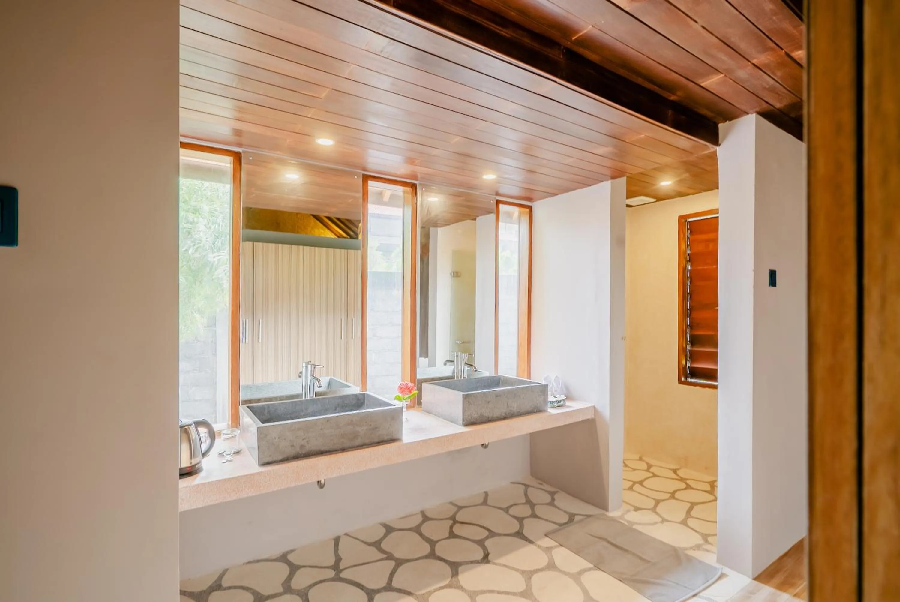 Bathroom in Kashantee Village