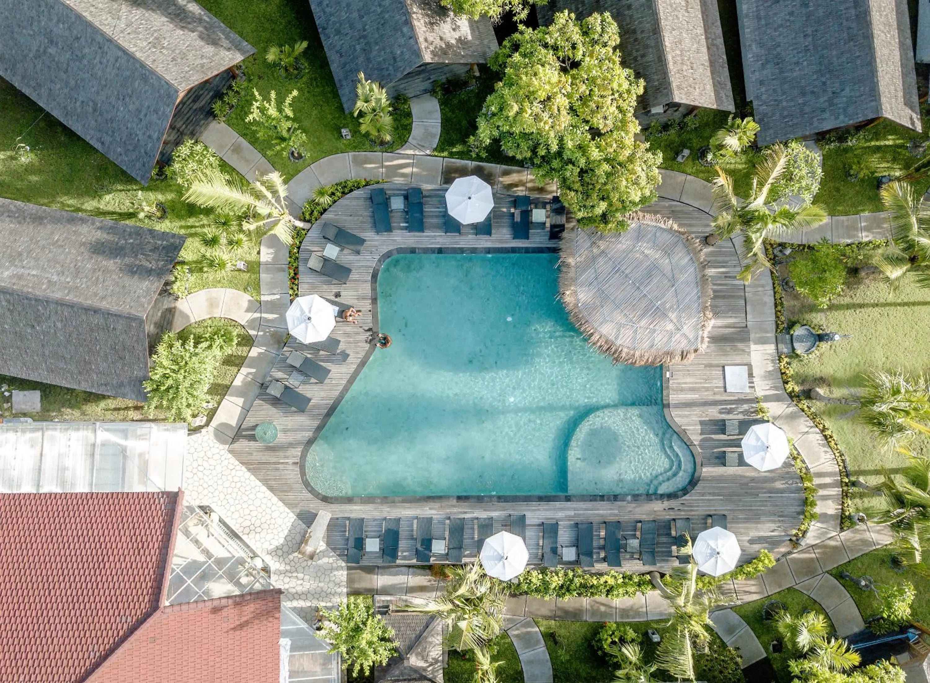 Bird's eye view in Kashantee Village