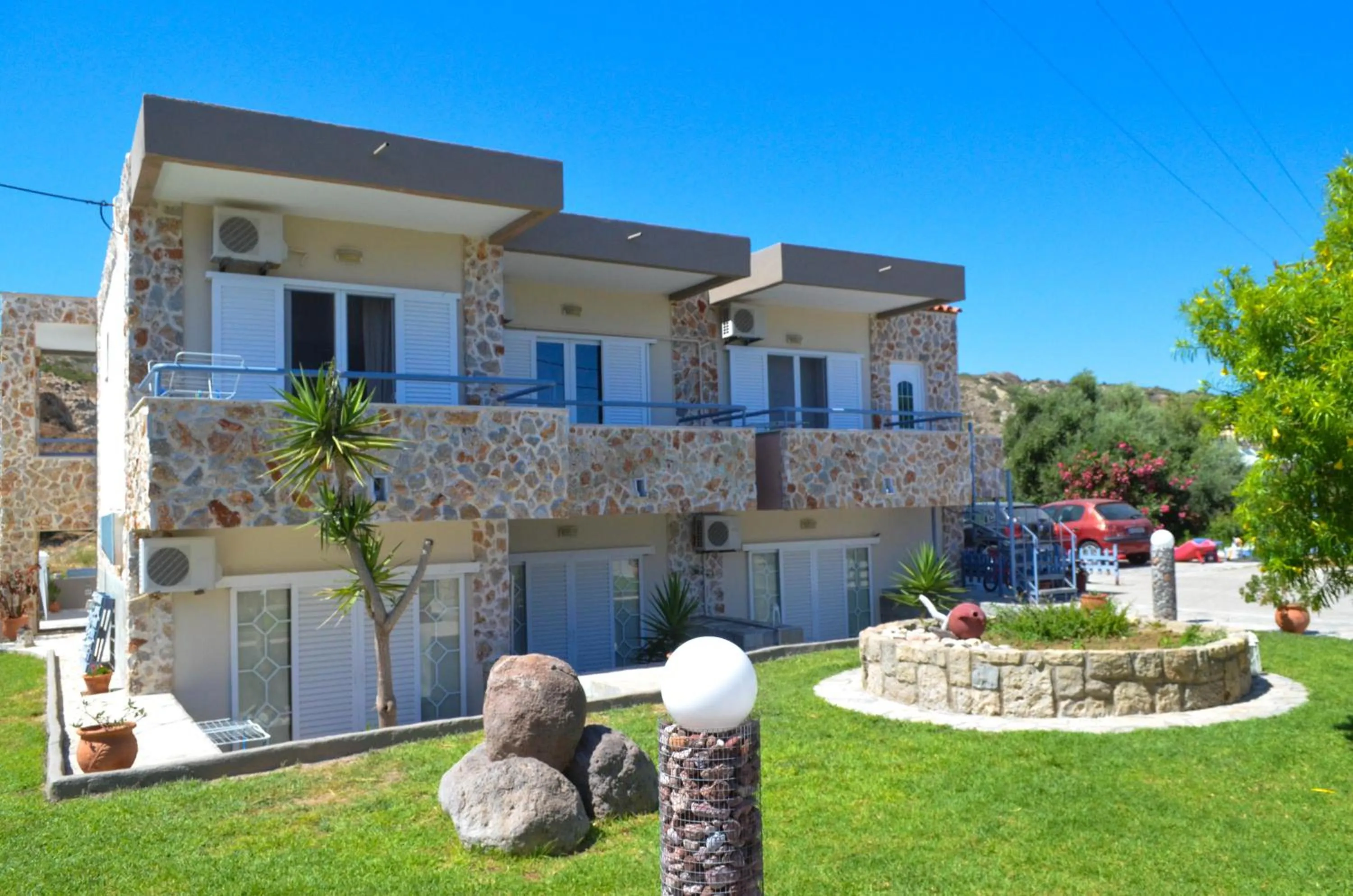 Garden in Sevi Apartments