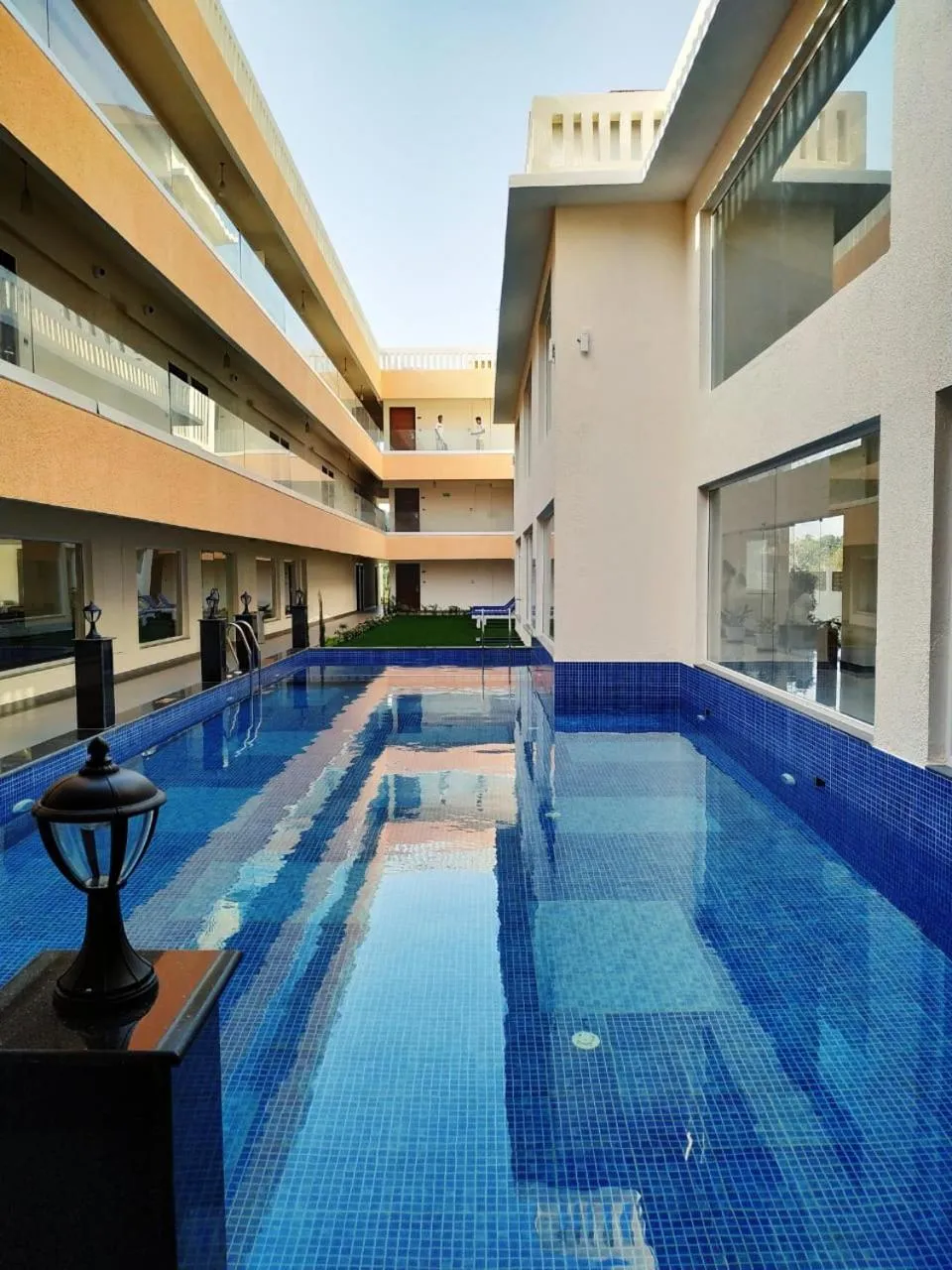 Swimming pool in Regenta Central North Goa, Arpora