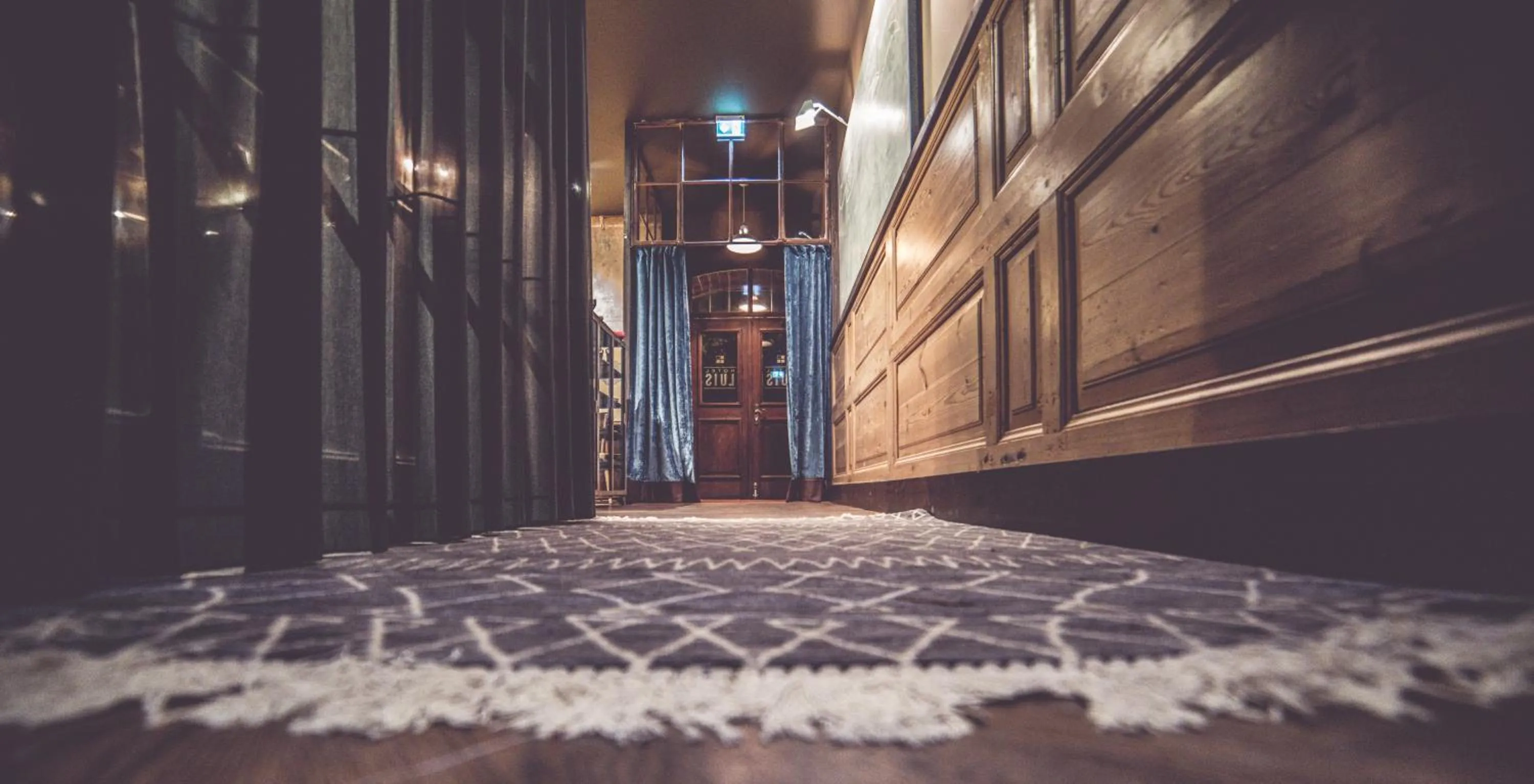 Decorative detail in Hotel Luis