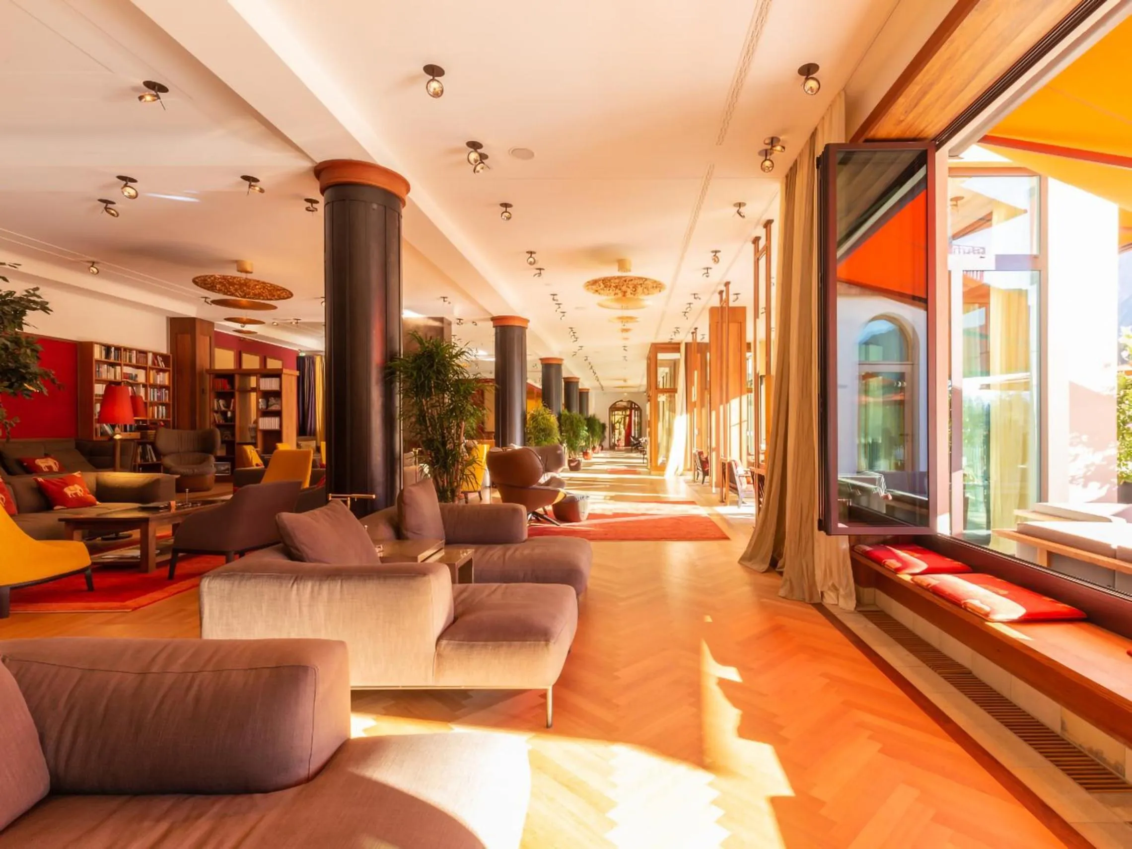 Lounge or bar in Schloss Elmau Luxury Spa Retreat & Cultural Hideaway