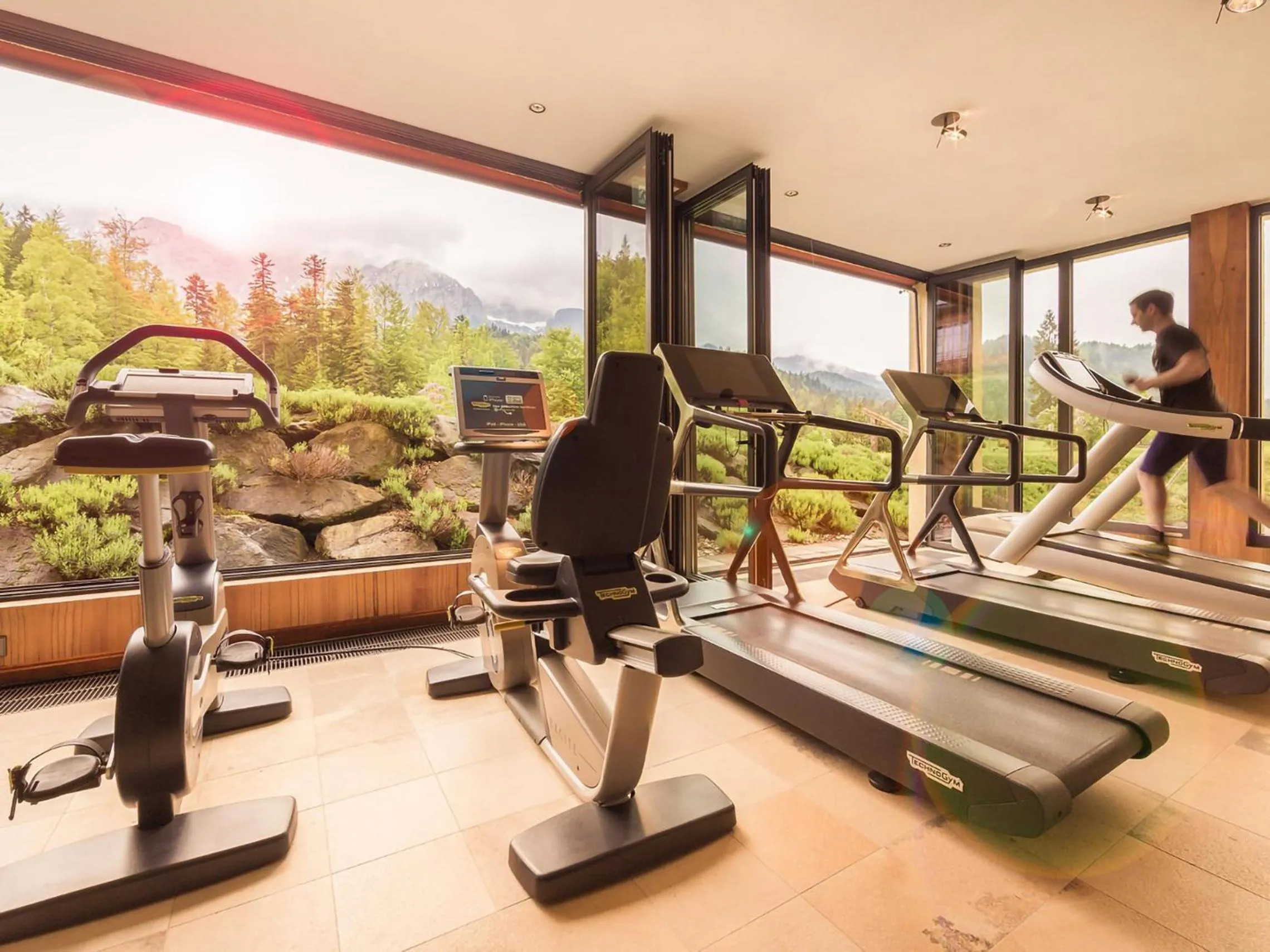 Fitness centre/facilities in Schloss Elmau Luxury Spa Retreat & Cultural Hideaway